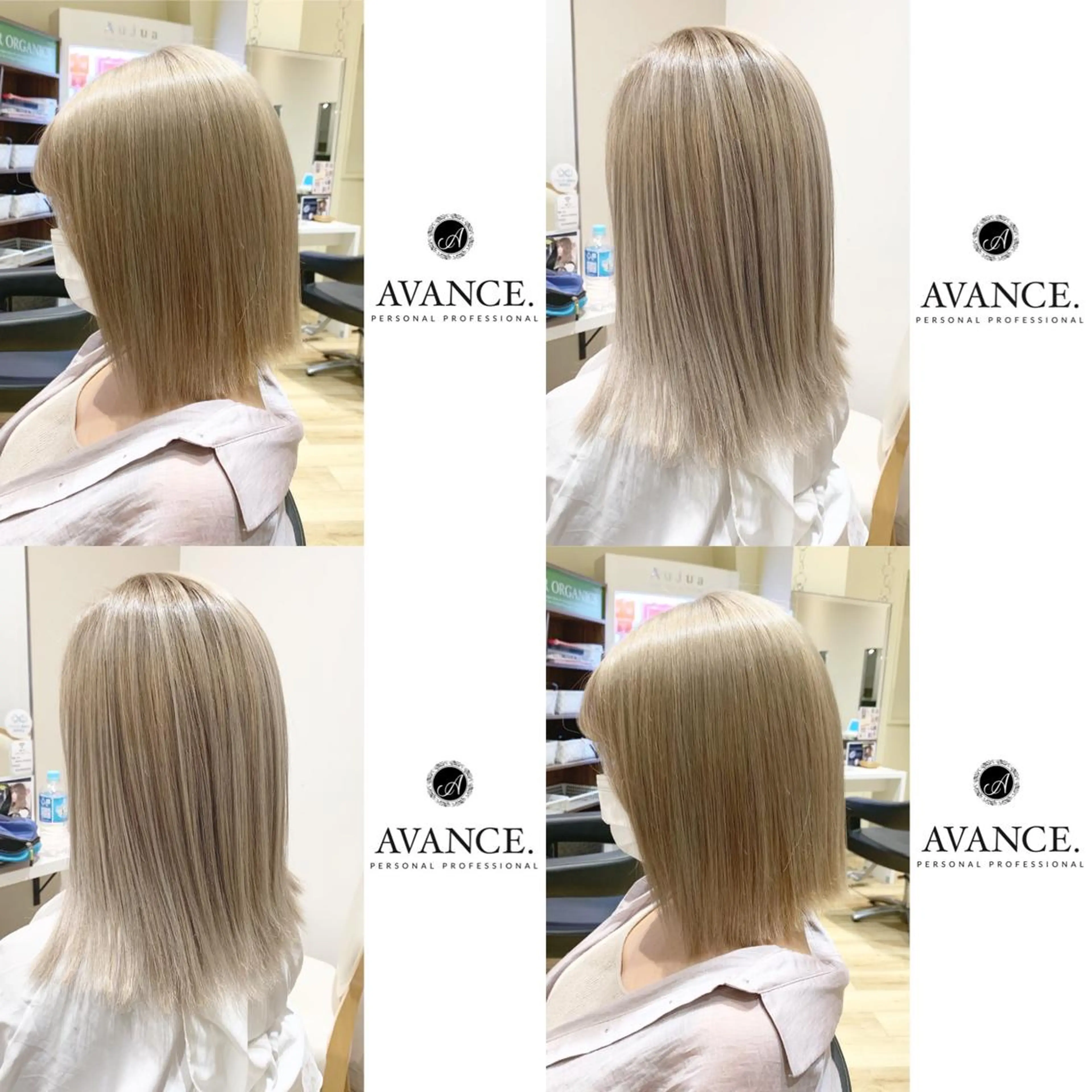 ミディアム カット ヘアカラー トリートメント _WHITE京橋店所属・【White京橋】 岸　拓斗のヘアスタイル