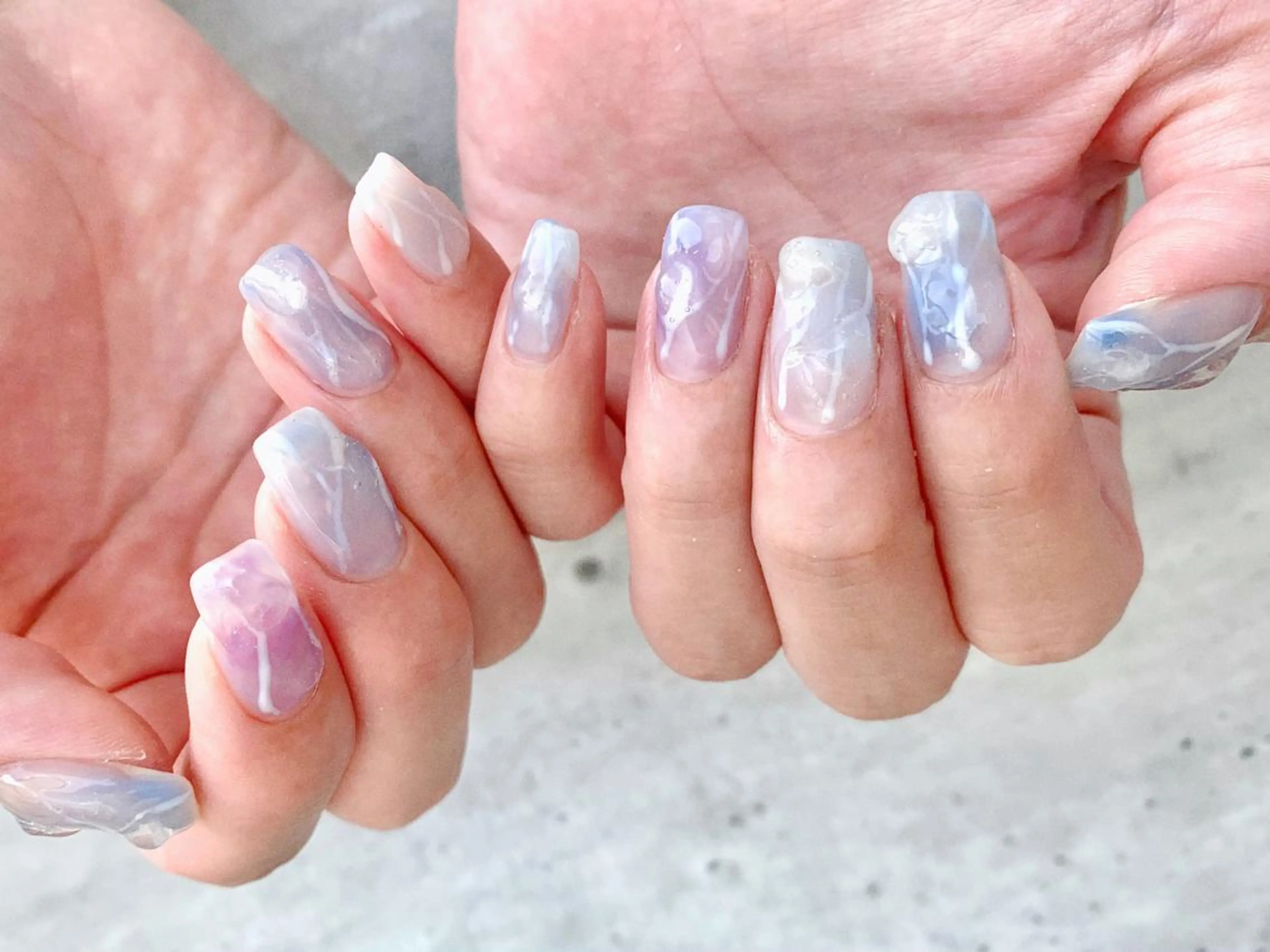 ネイル アートネイル ニュアンスネイル ワンカラーネイル シンプルネイル ハンドネイル haruka joieangeのネイルデザイン