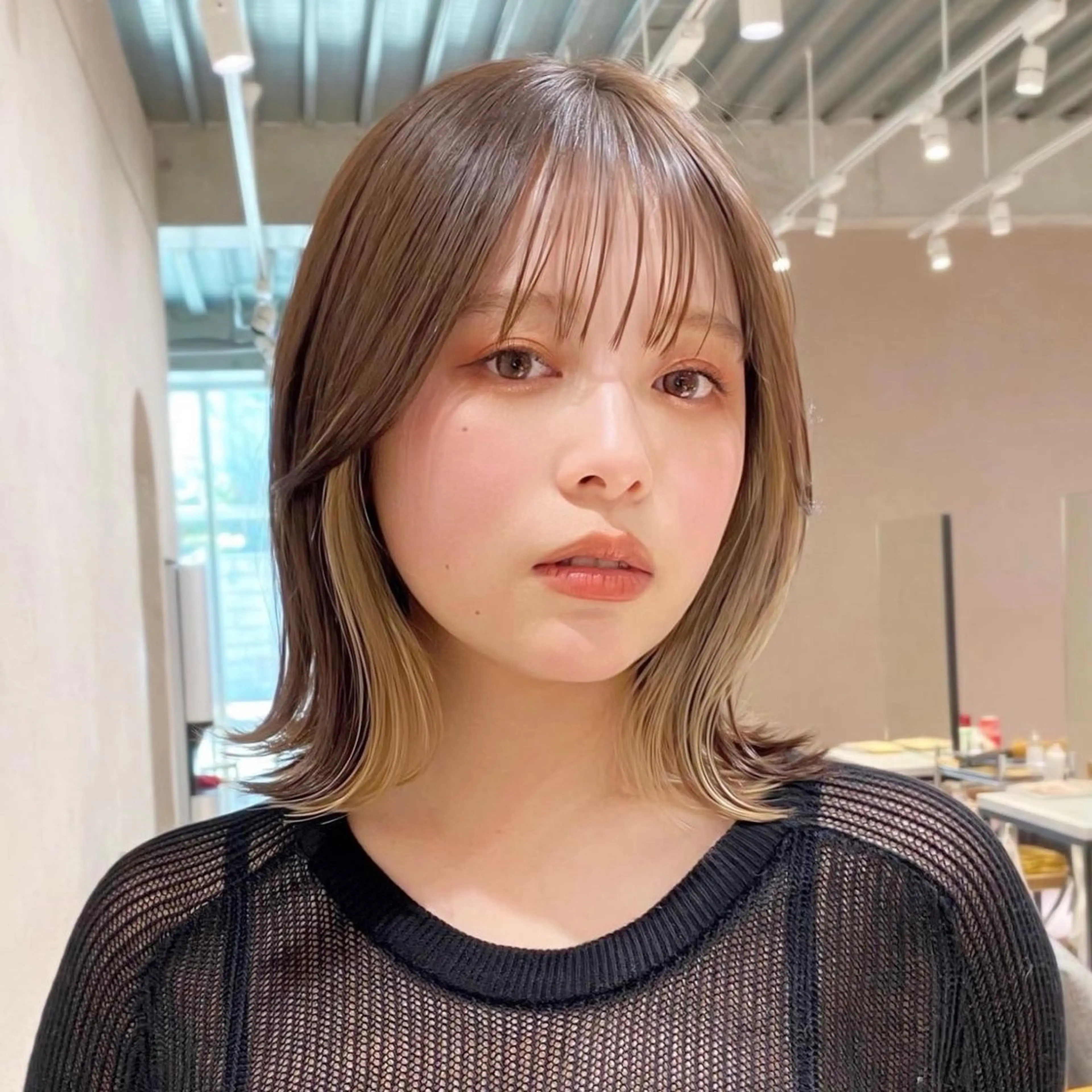 ショート カラー ボブ Haruna / 透明感カラー🌙のヘアスタイル