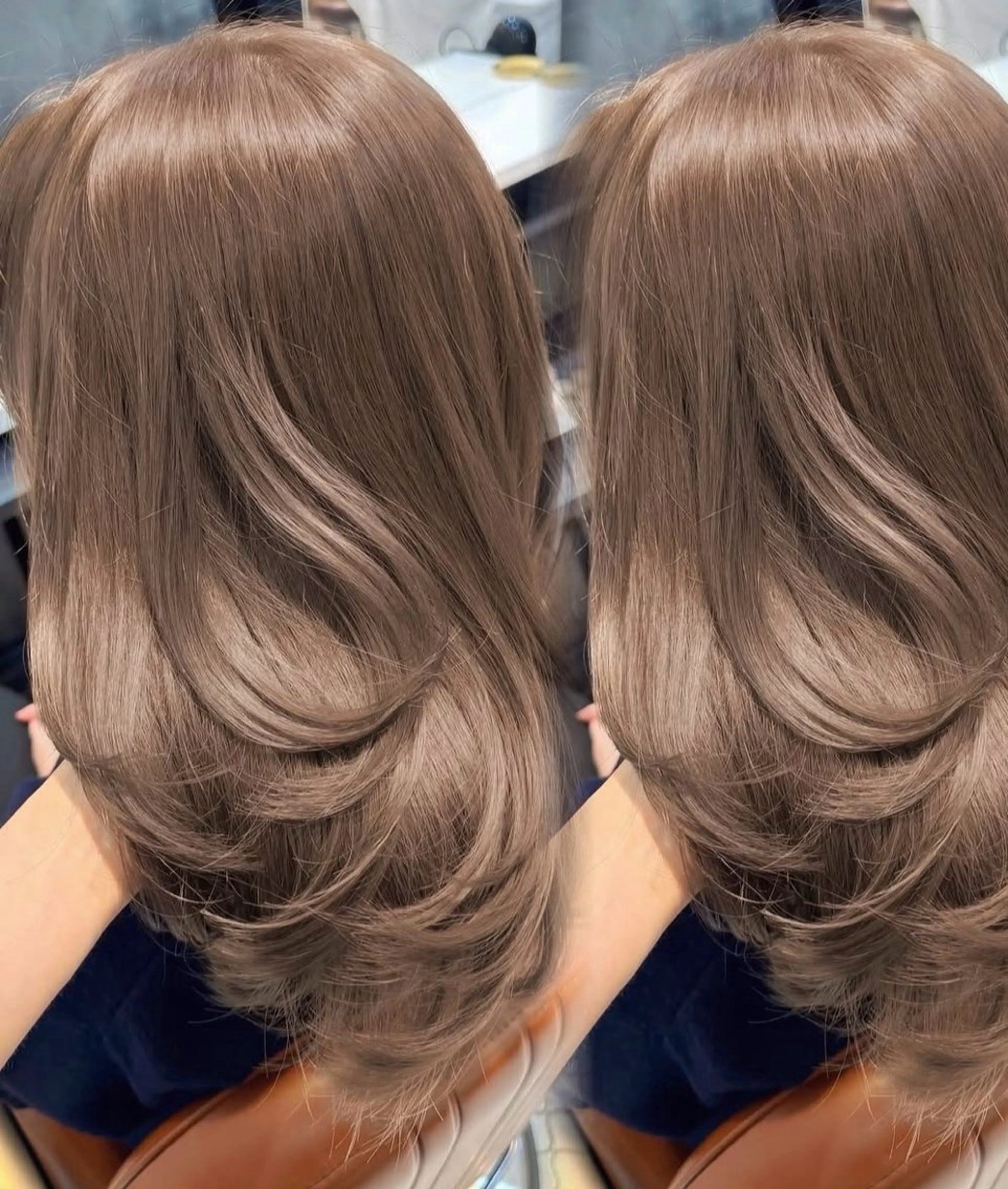 ロング カット ヘアカラー トリートメント Liru:smart salon/茅ヶ崎のヘアスタイル