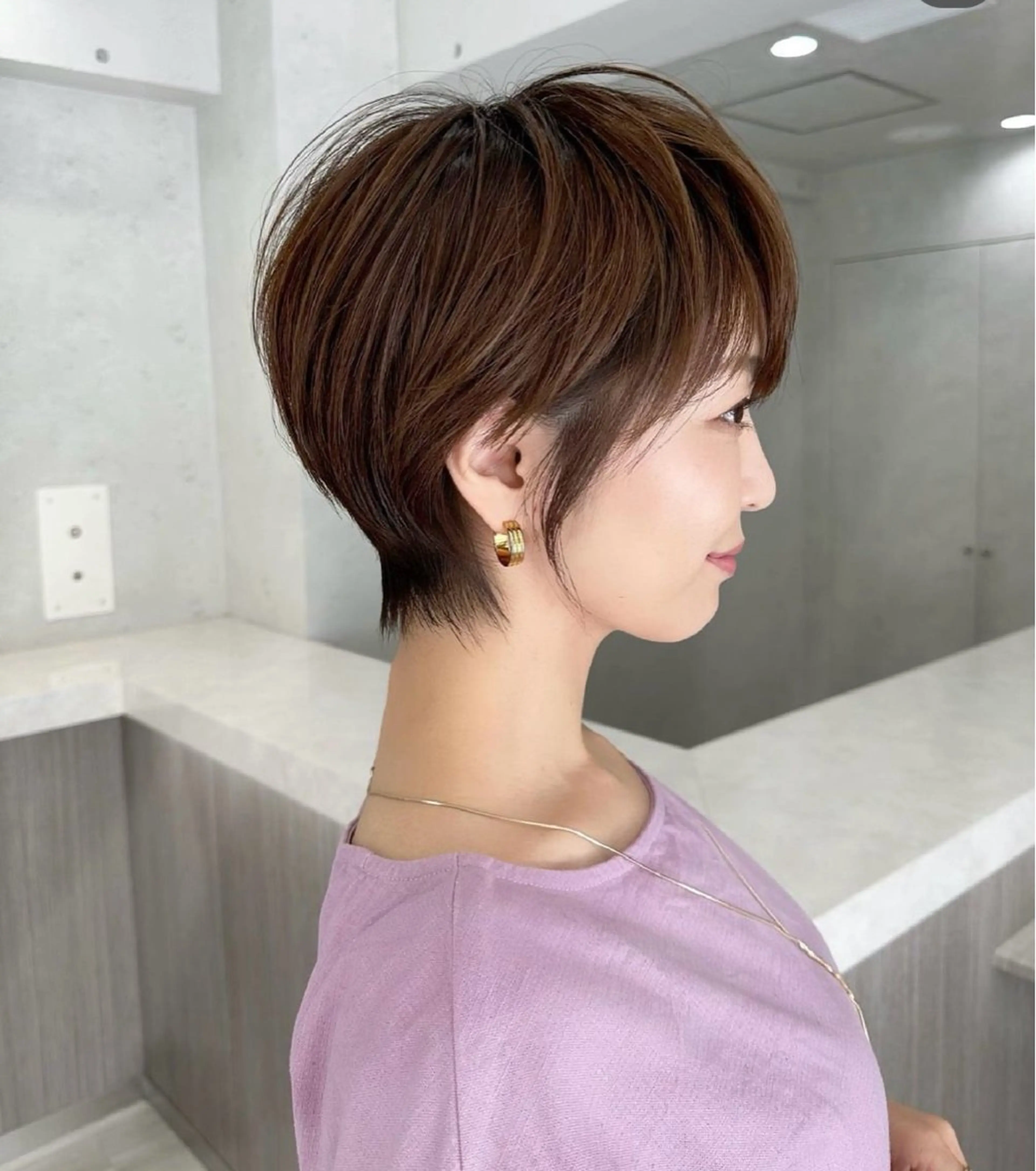 ショート nex the salon coall所属・🫧似合わせショート イシダ🫧のヘアスタイル