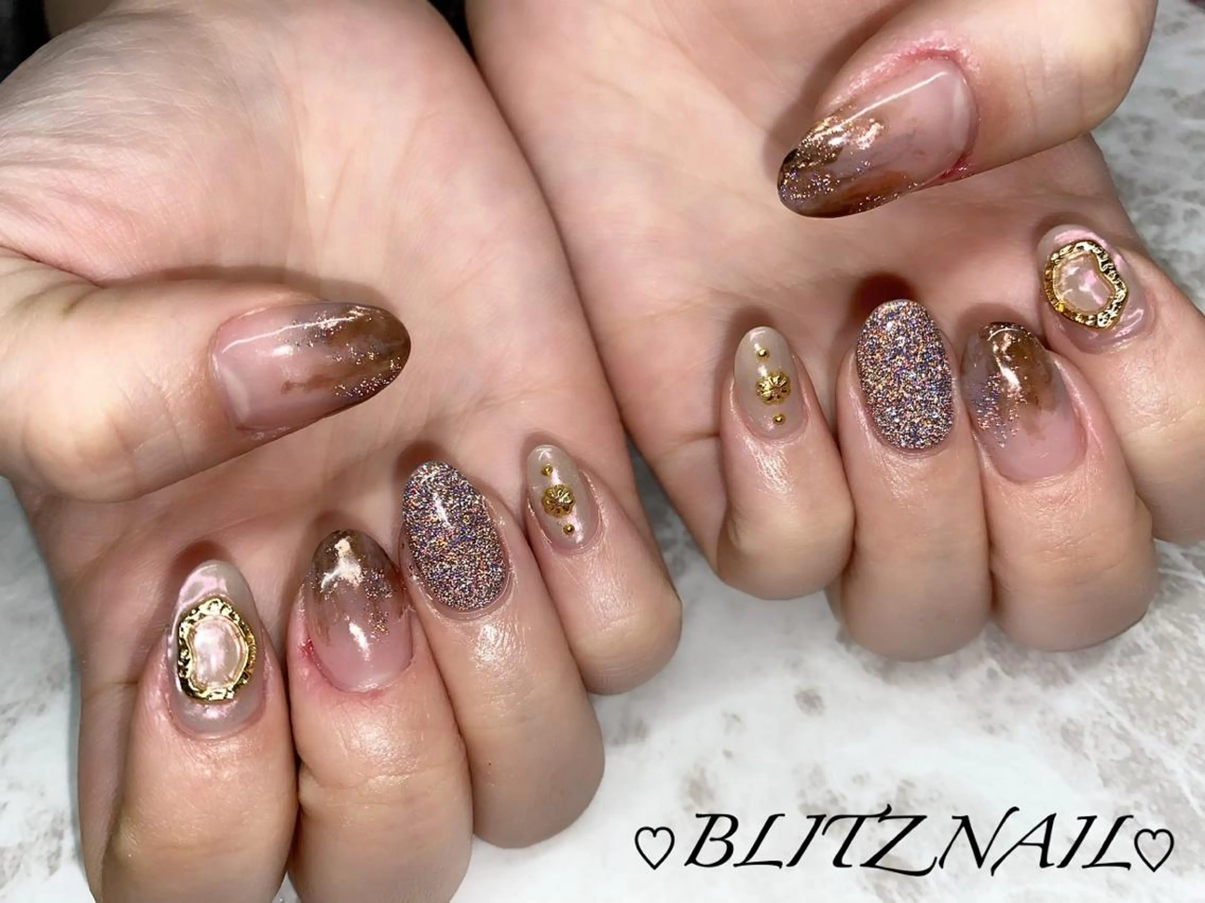 ネイル ハンドネイル BLITZ Nail 岩田💅🏻✨のネイルデザイン