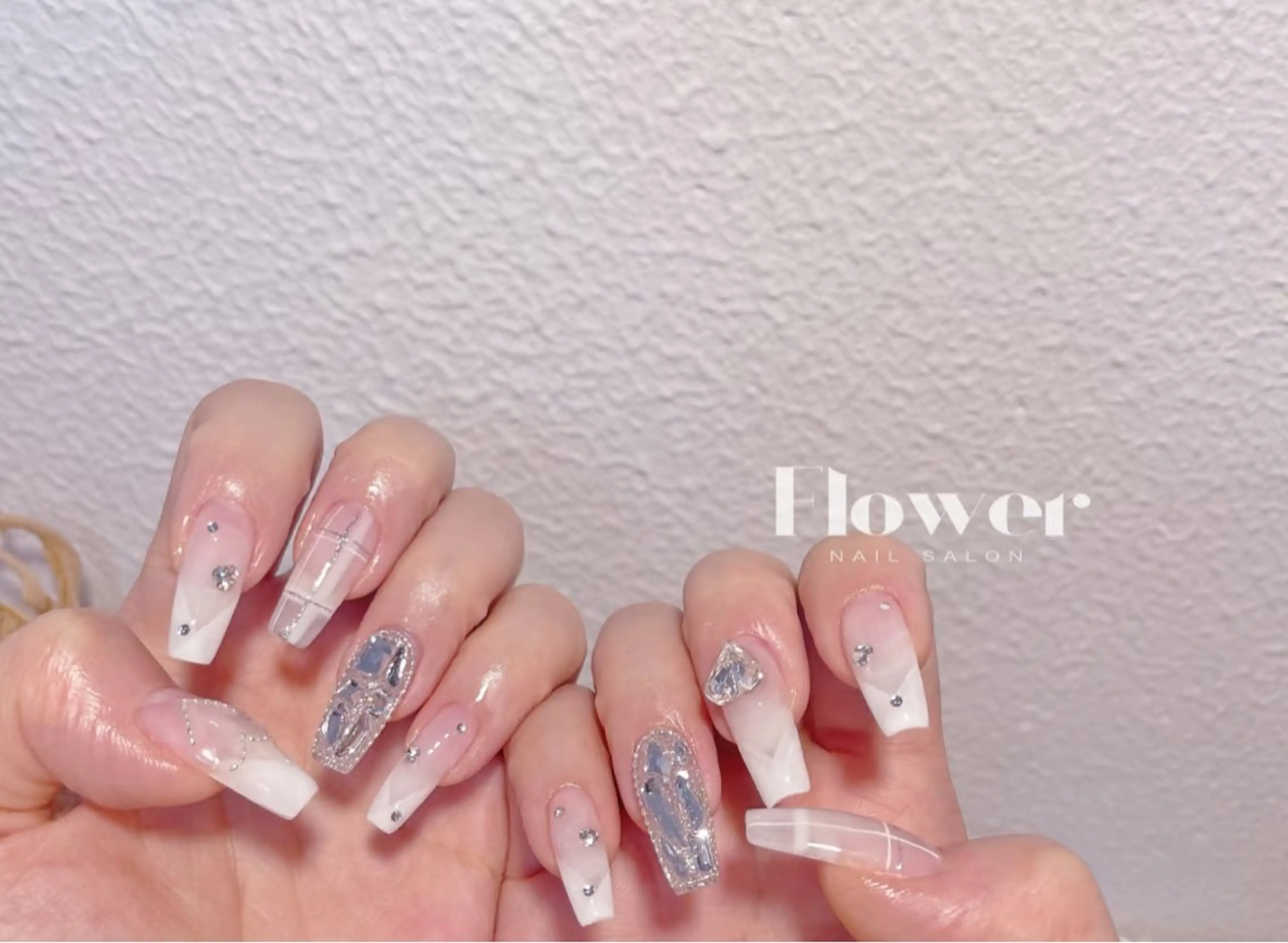ネイル ハンドネイル ハンドケア flower nail salon所属・あや✨🆕 可愛い系長さだし専門のネイルデザイン