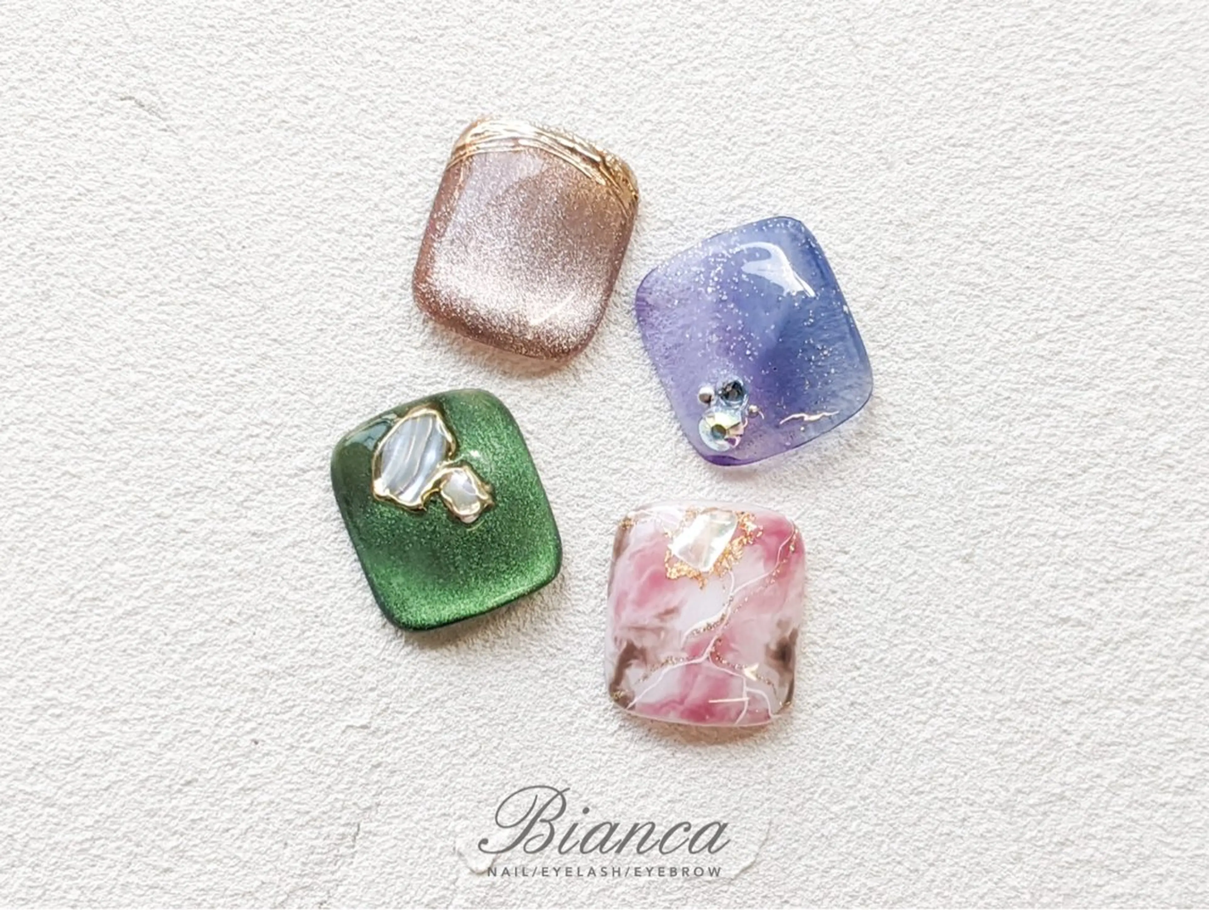 ネイル フットネイル Bianca栄店 みさと店長のネイルデザイン