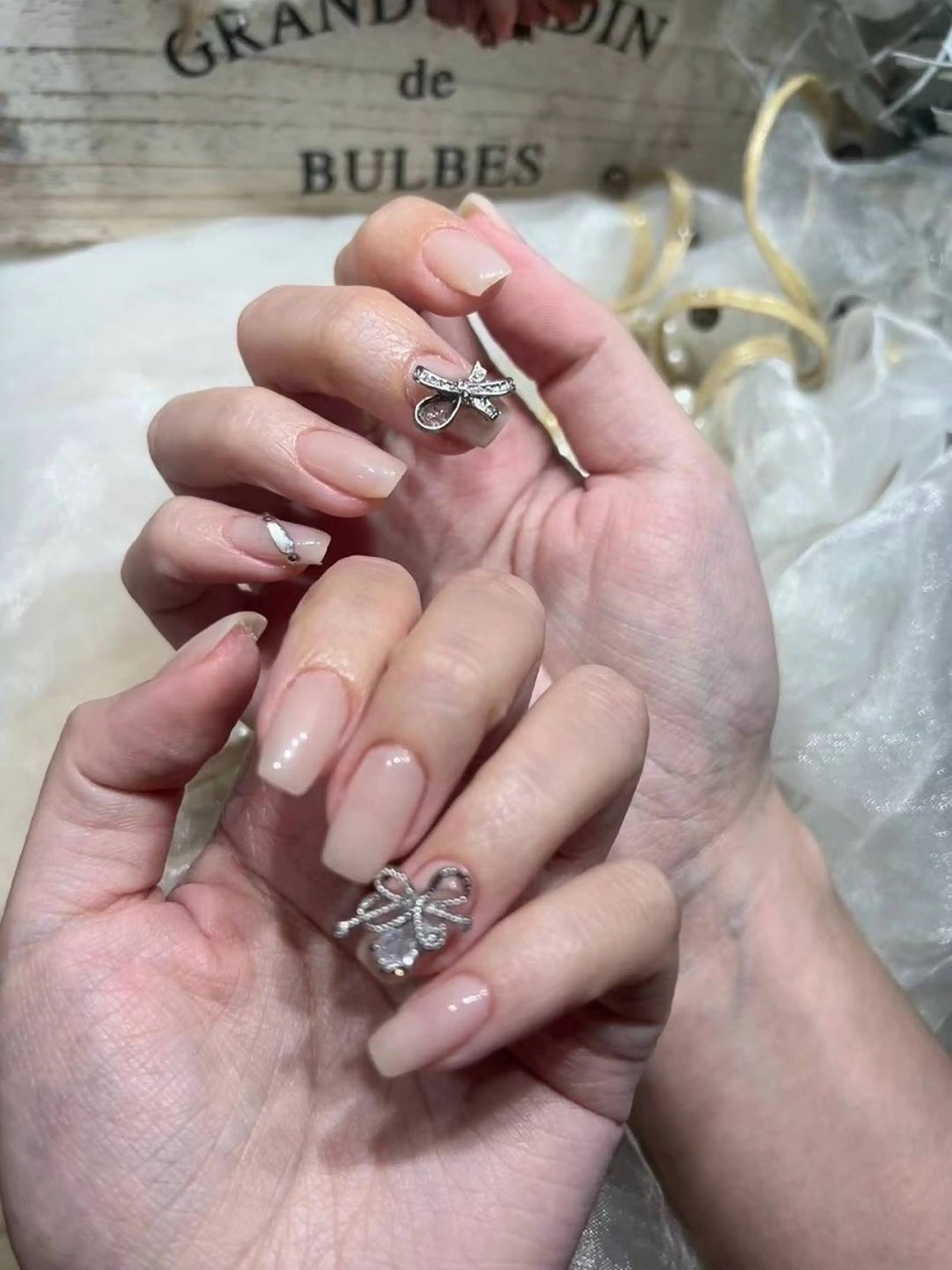 ネイル アートネイル フラワーネイル フットネイル ジェルネイル マグネットネイル Babarla Nailのネイルデザイン