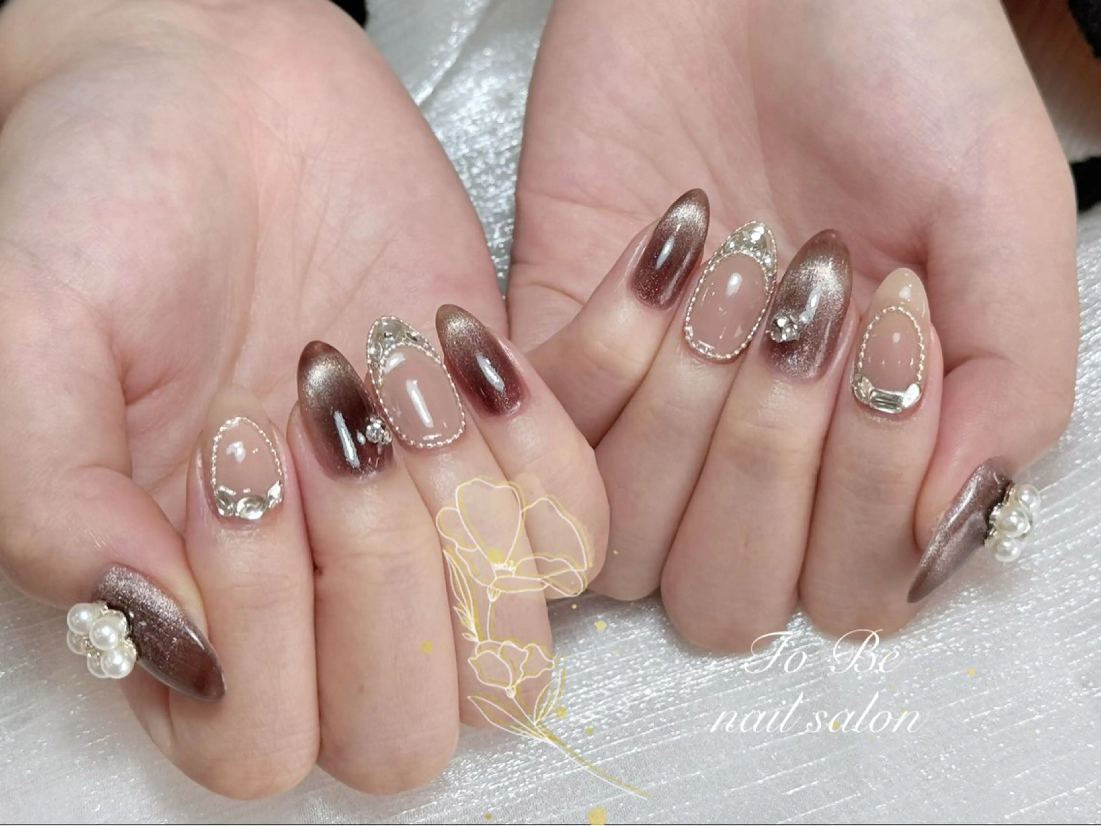 ネイル ハンドネイル Nail Salon To Be珈月のネイルデザイン