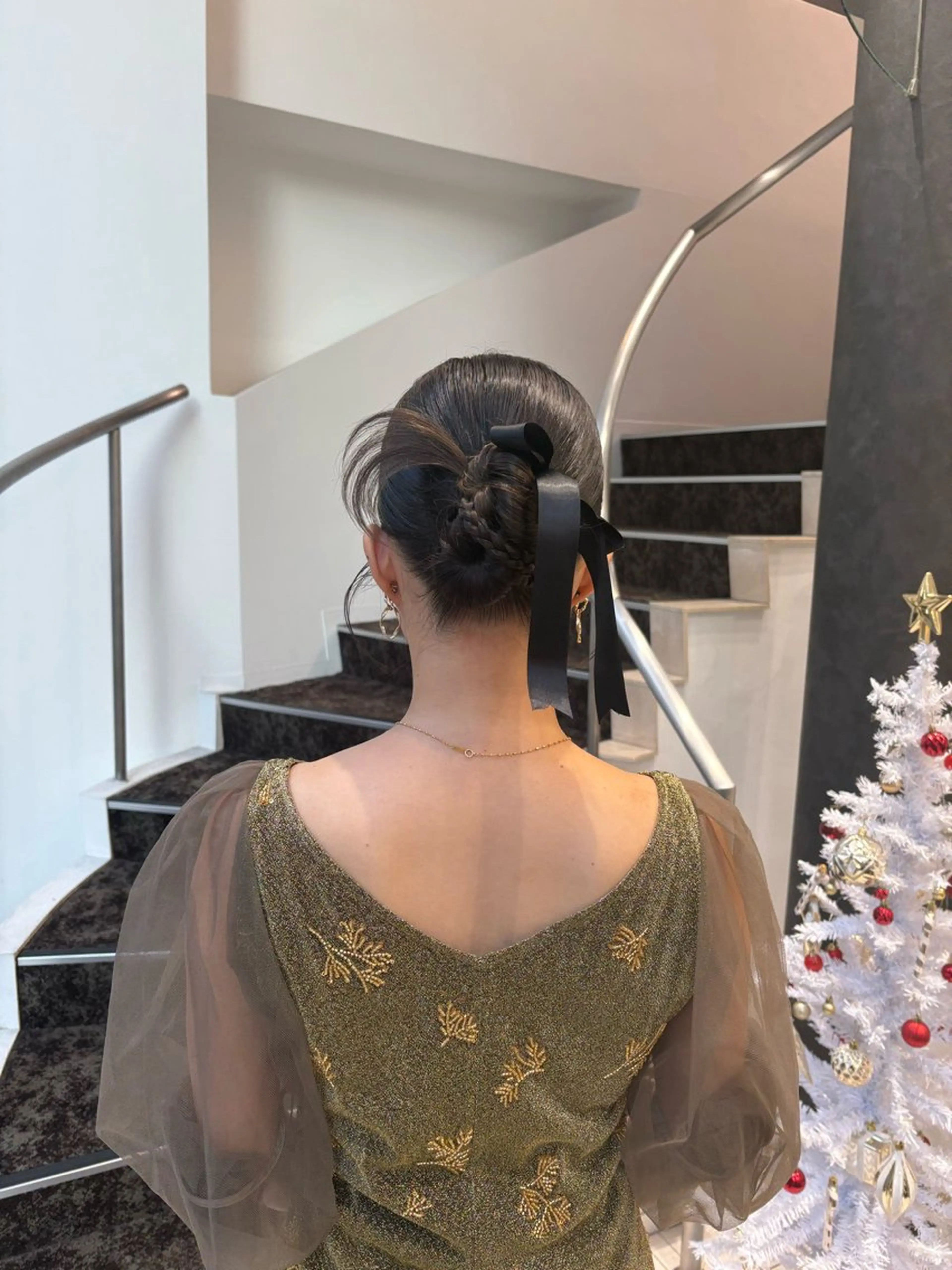 ヘアアレンジ ヘアセット BiBi 藪 菜月のヘアスタイル