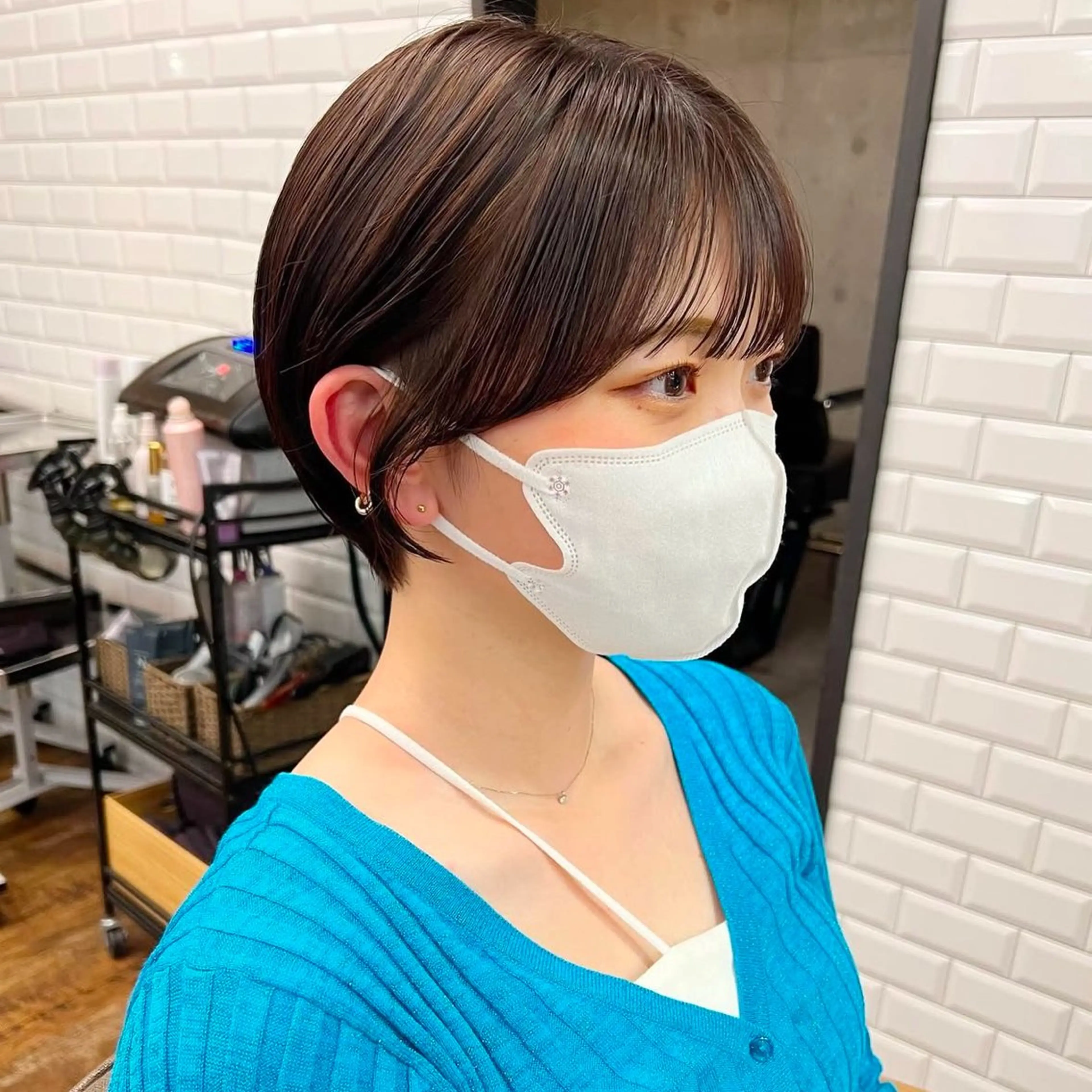 ショート カラー ☑️aiko【艶 カラー・ショート募】のヘアスタイル