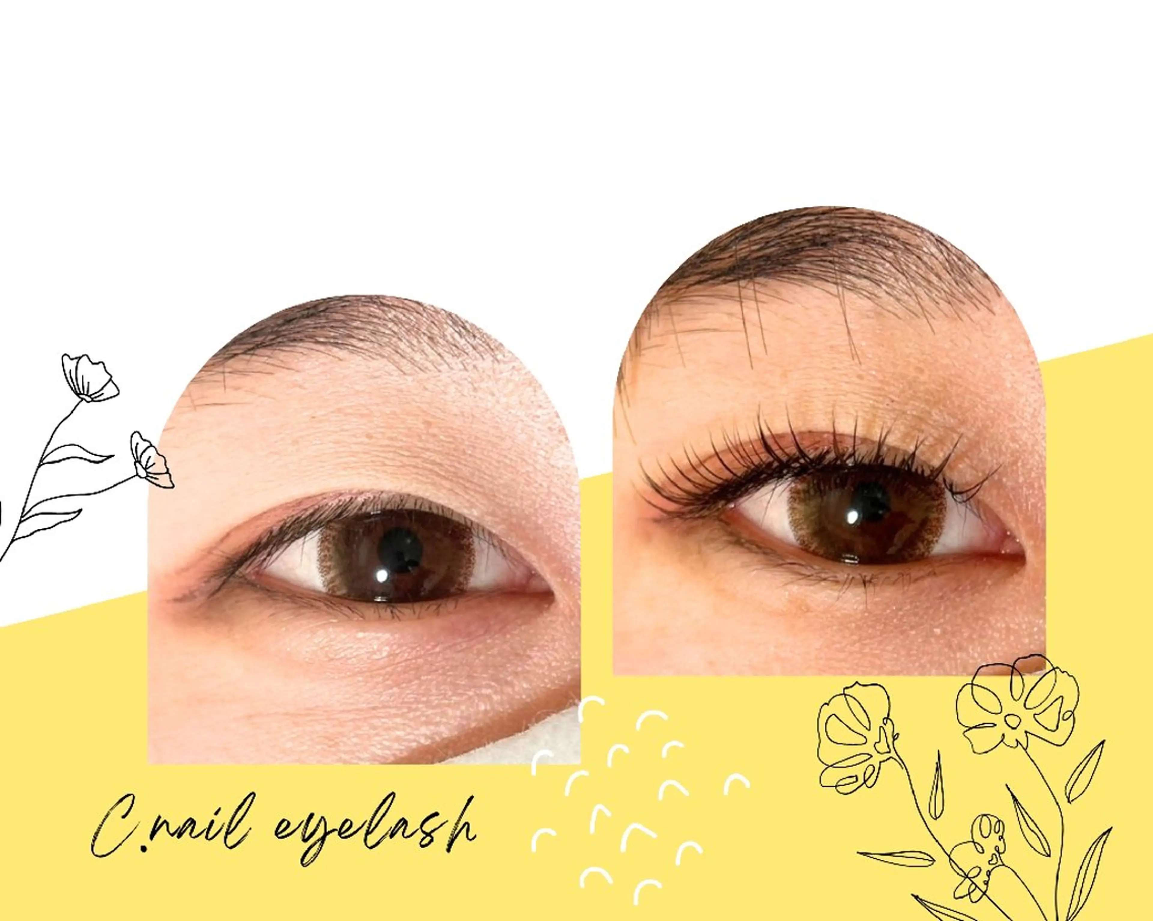 マツエク・マツパ マツエク C.Nail&EYE 　chiharuのマツエク・マツパデザイン