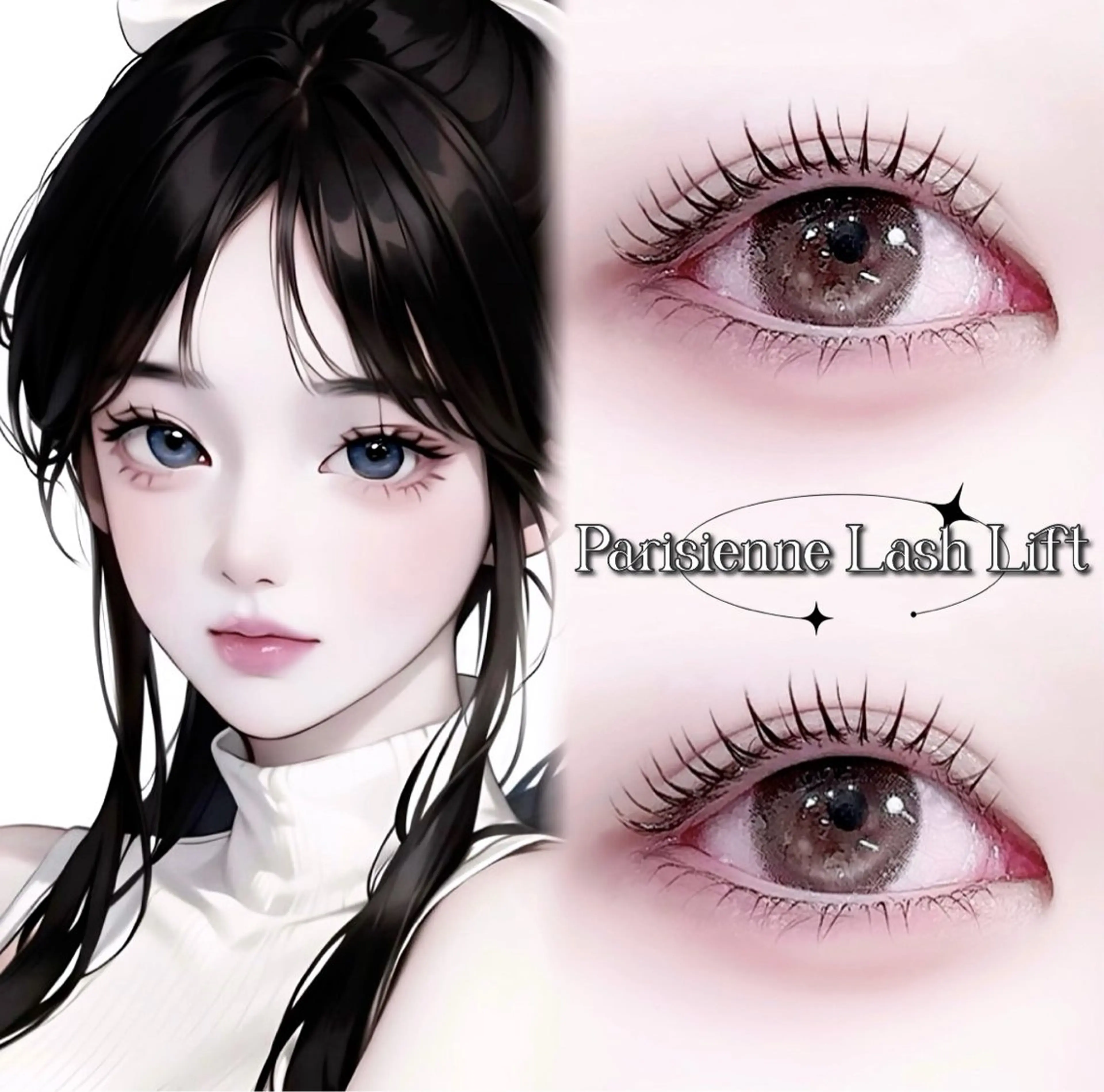 マツエク・マツパ memelu . RIJU 🩶のマツエク・マツパデザイン