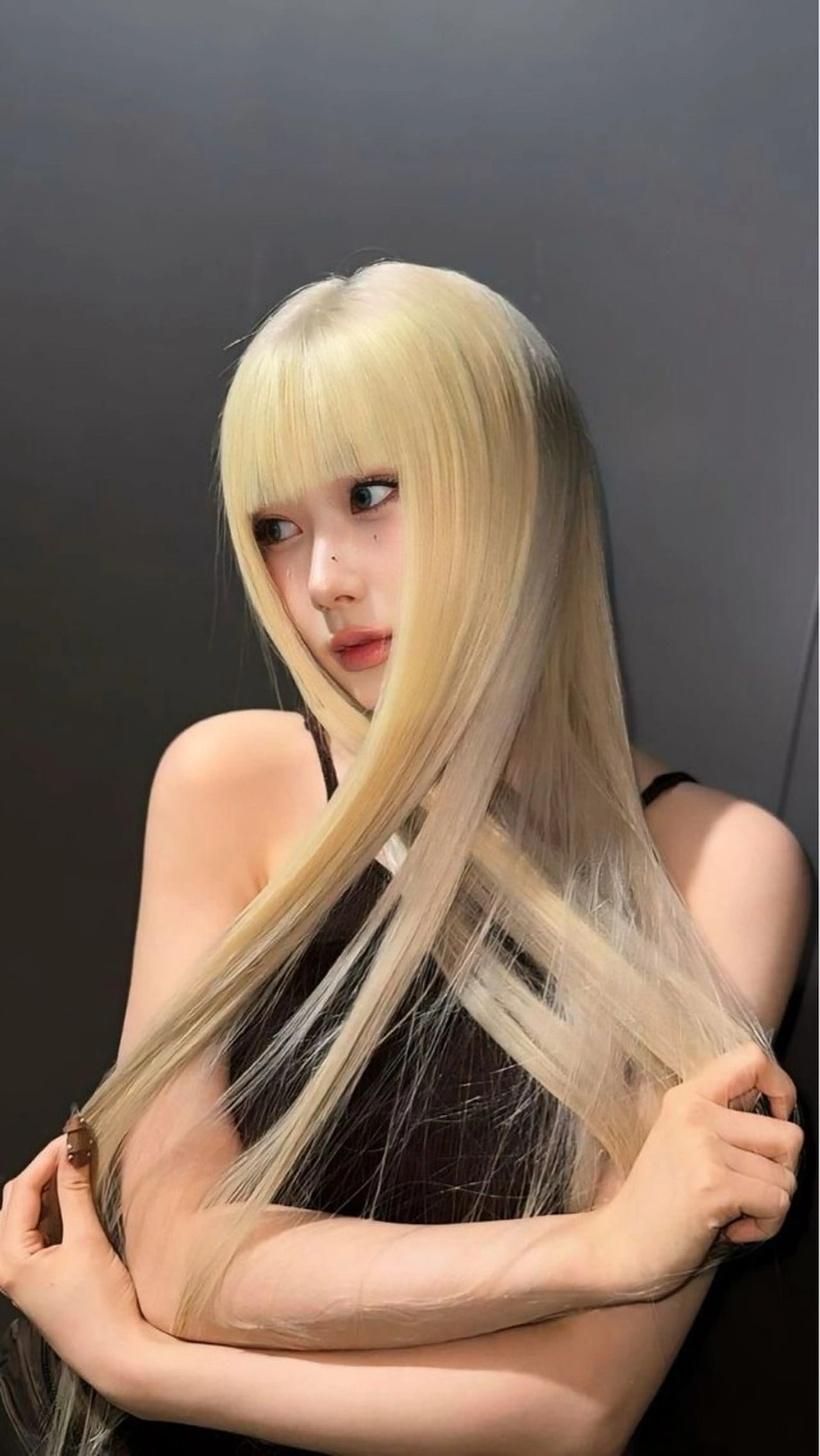ロング 清水 仁瑚のヘアスタイル