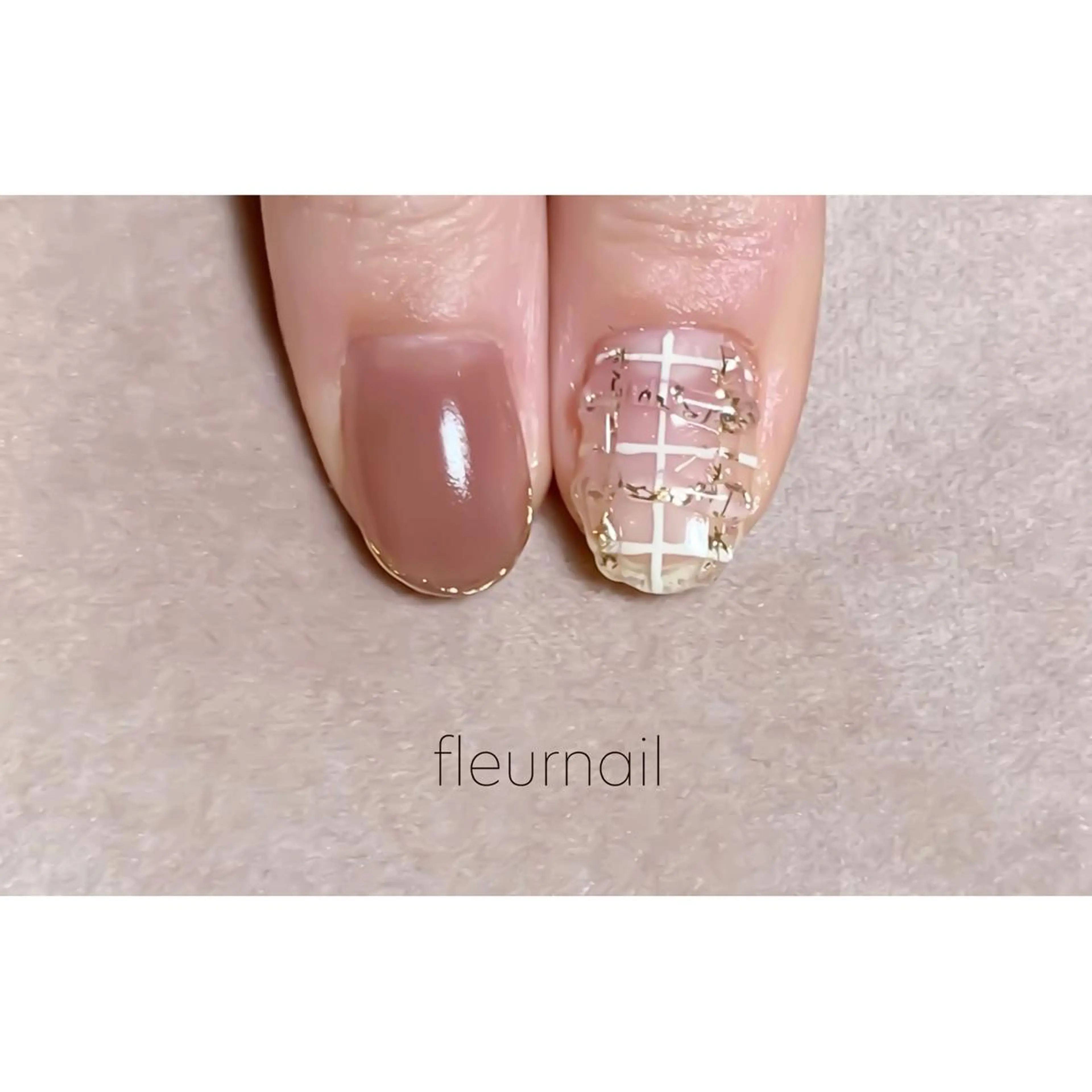 ネイル ブルー 成人式 長さ出し ジェルネイル パラジェル ハンドネイル 【パラジェル登録サロン】nail pollen所属・fleurnail miuraのネイルデザイン