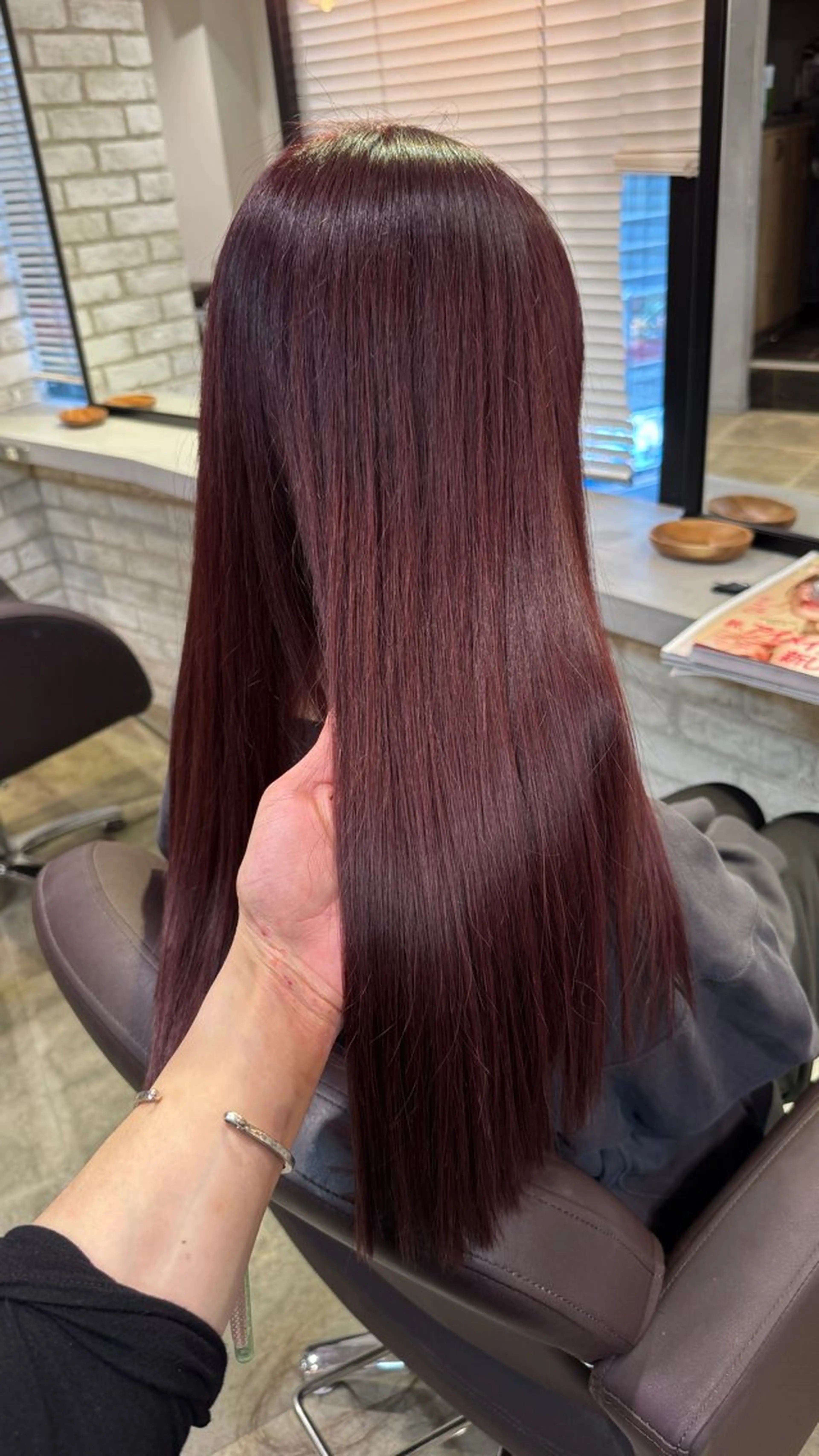 カラー ブラウンカラー ピンクカラー カット ヘアカラー トリートメント トレンド似合わせ /店長キドヨシキのヘアスタイル