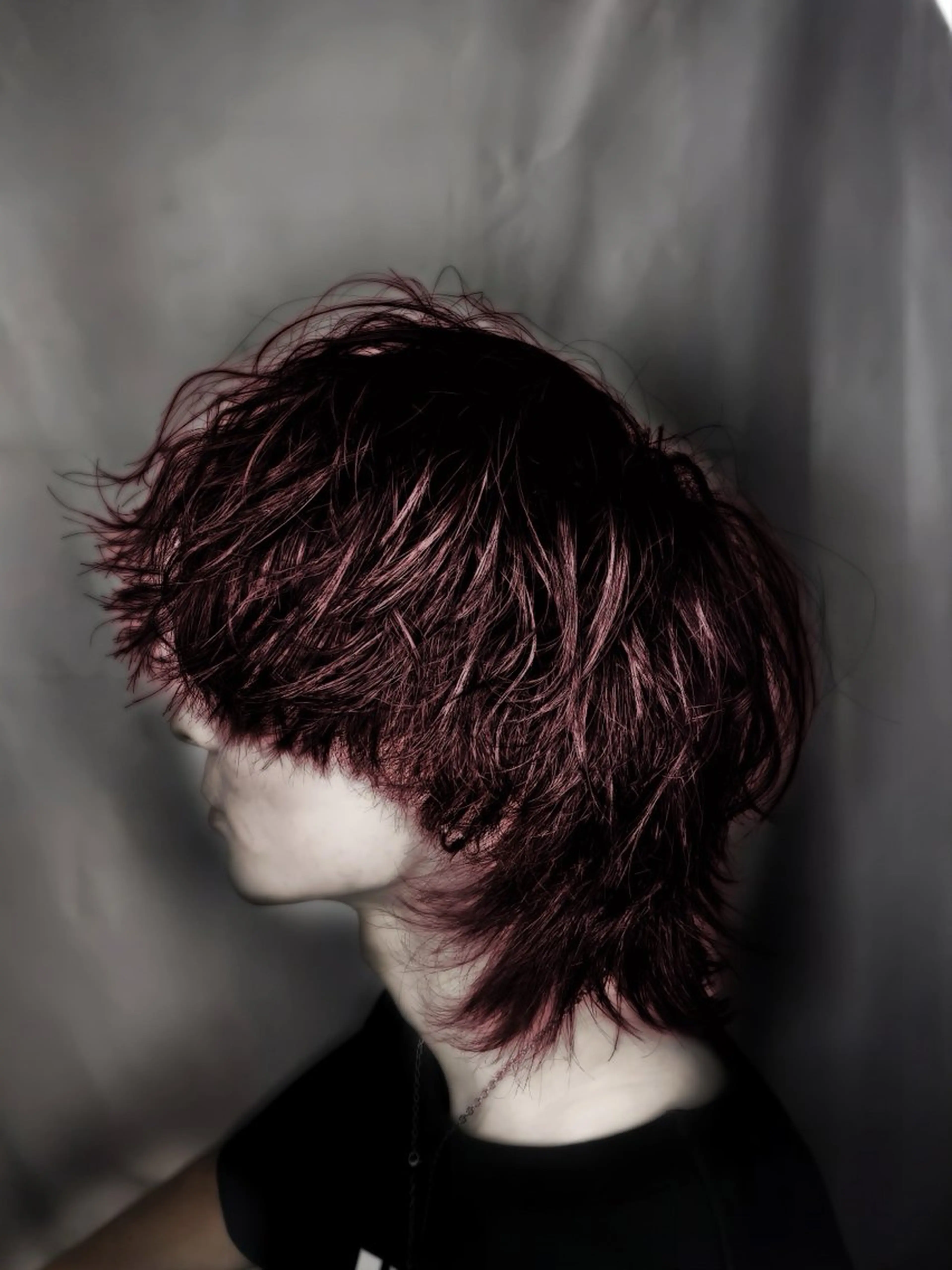 カラー メンズ カット ヘアカラー メンズカットの達人 暖色カラー ダイチのヘアスタイル