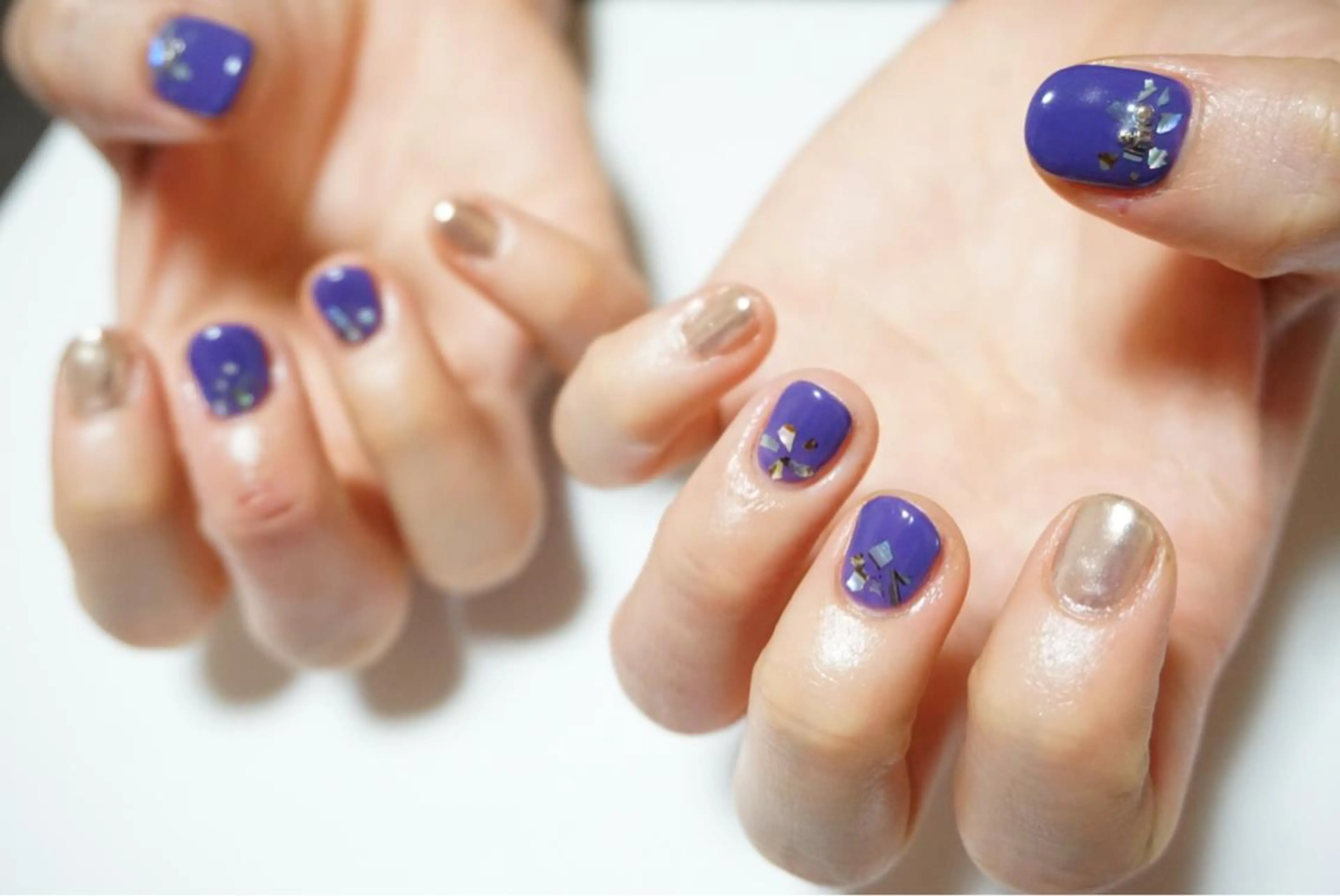 ネイル ミラーネイル Nail Eyeのネイルデザイン
