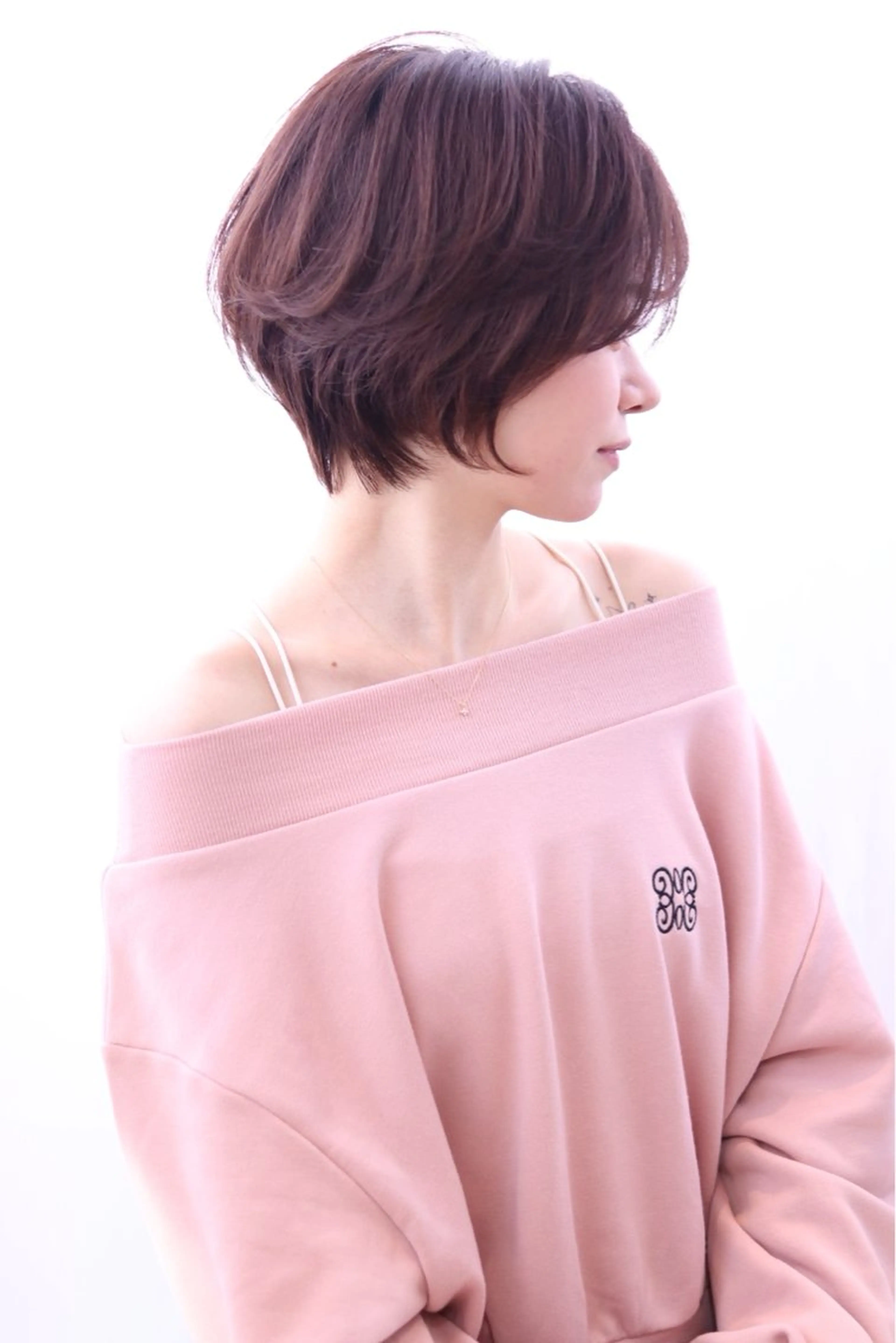 ショート レイヤーカット ショートヘア カット ヘアカラー ヘッドスパ ✂️池袋／髪質改善/ 横山辰哉✂️のヘアスタイル