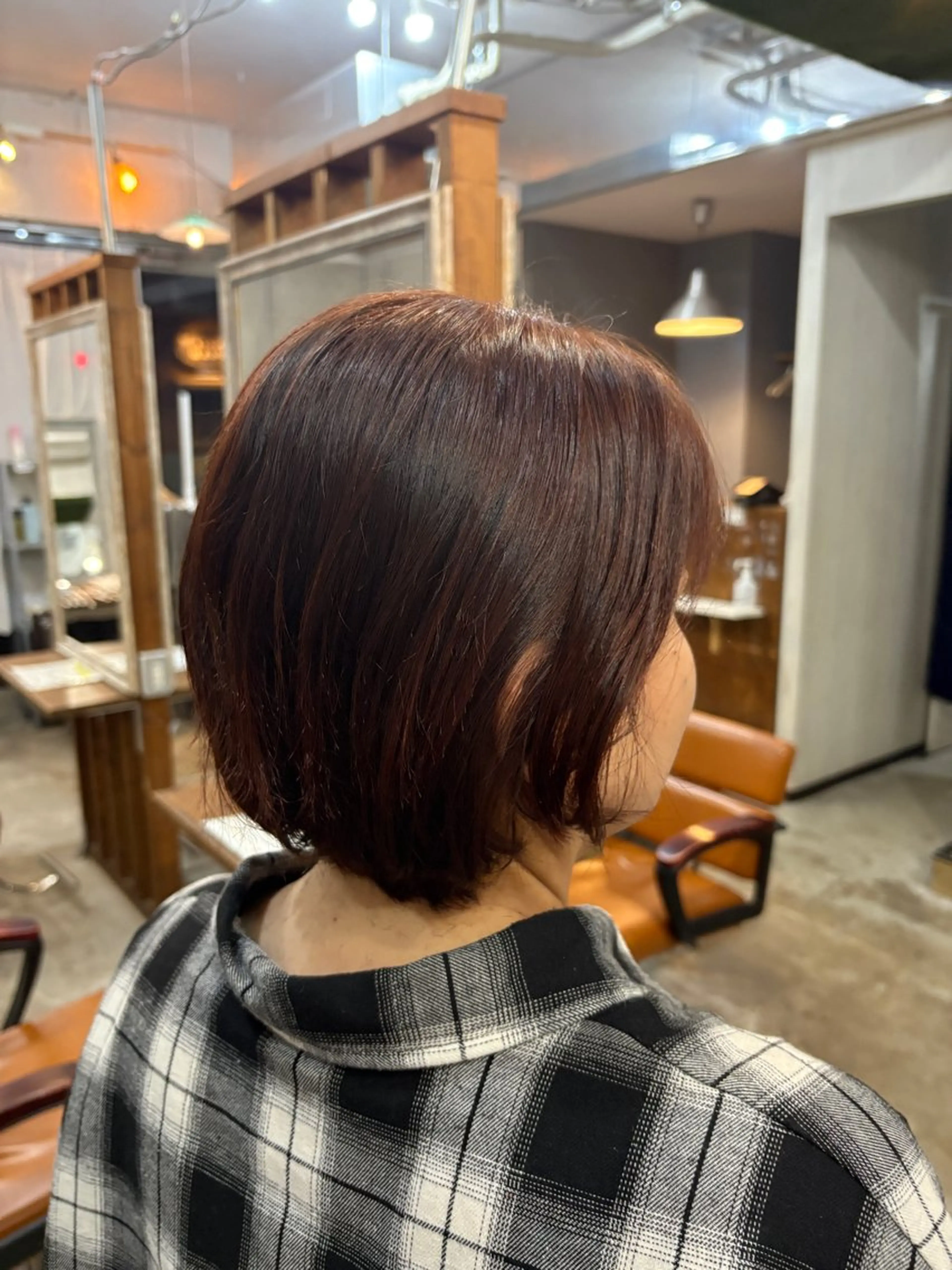 ショート ショートボブ ボブ ショートヘア カット ヘアカラー Trip 香椎所属・Yukino/ 透明カラー🫧のヘアスタイル