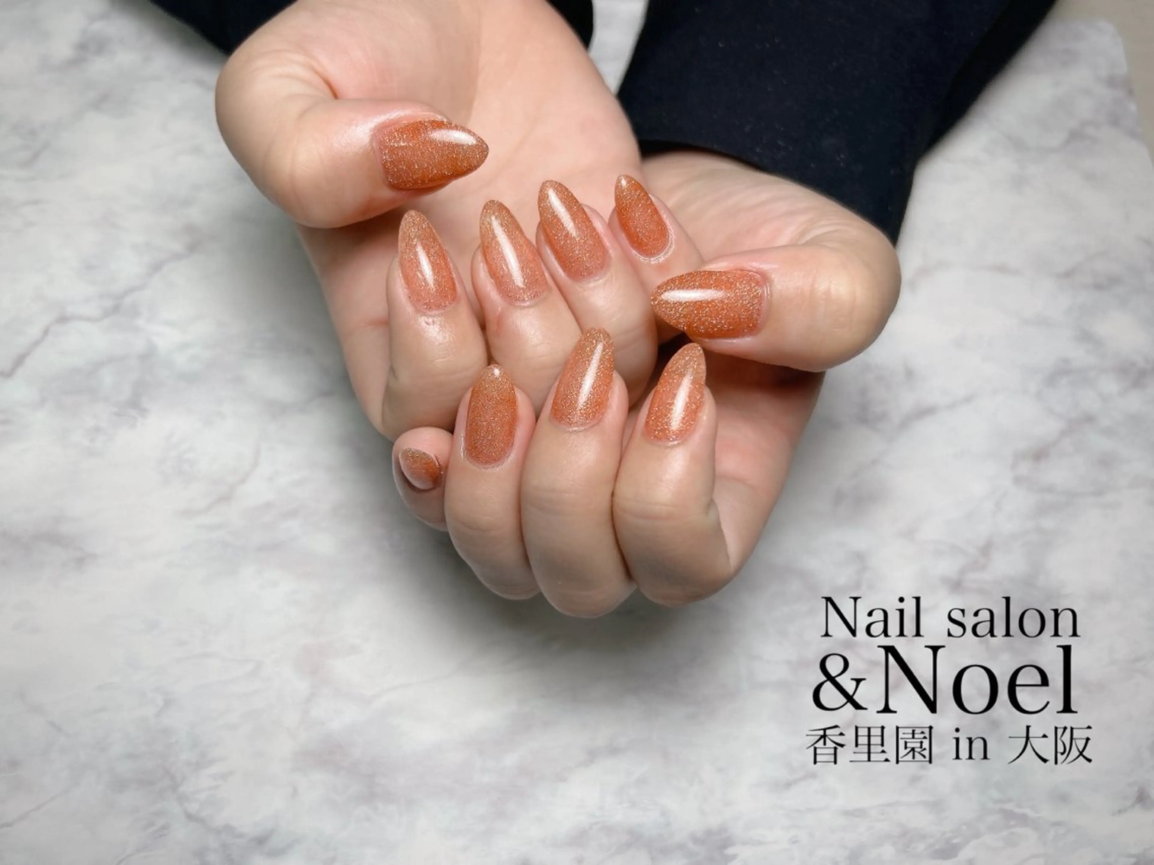 ネイル ハンドネイル Nailsalon  &Noel所属・もも 🍑のネイルデザイン