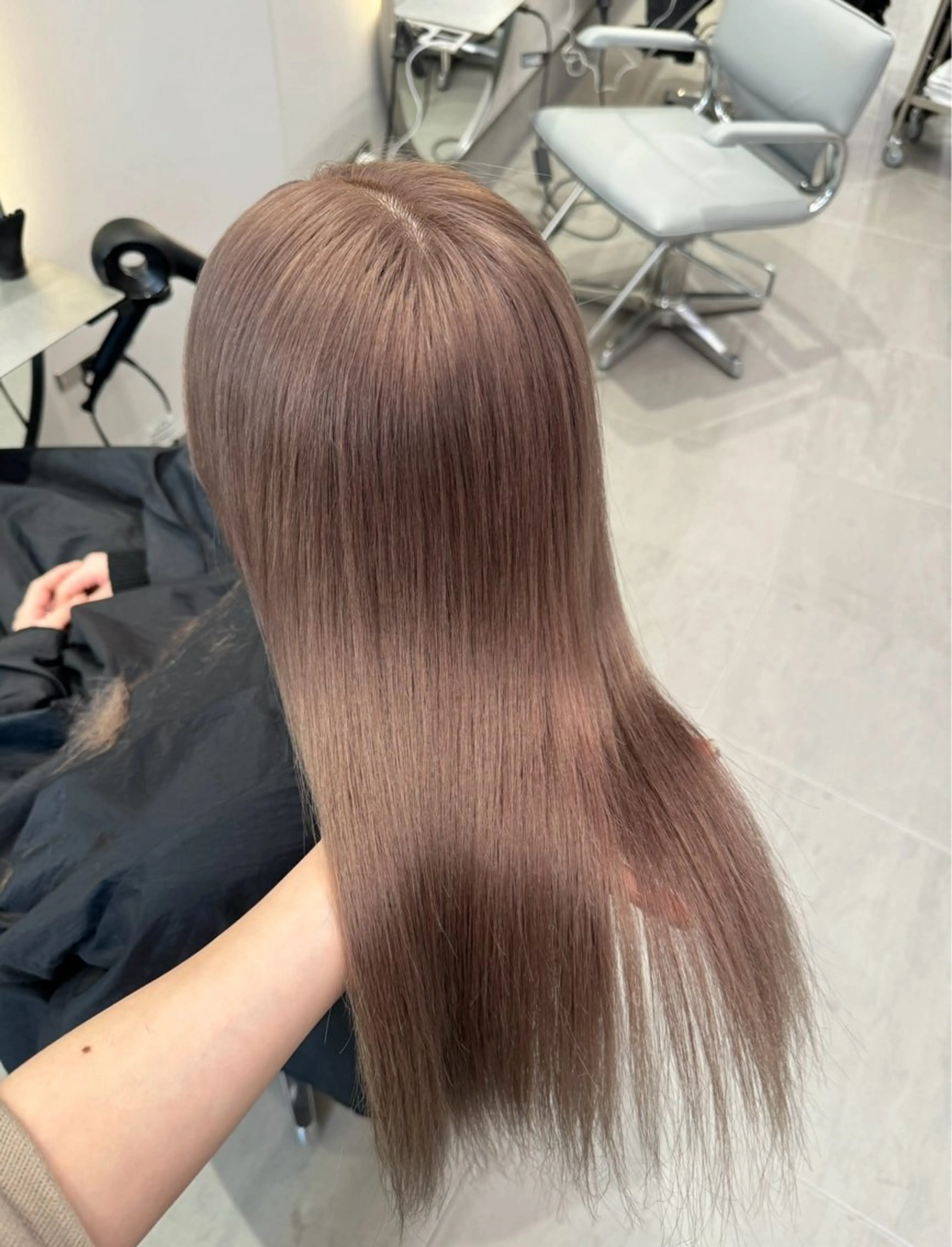 セミロング カラー 🐈‍⬛🌙中野 紗知🌙🐈‍⬛のヘアスタイル