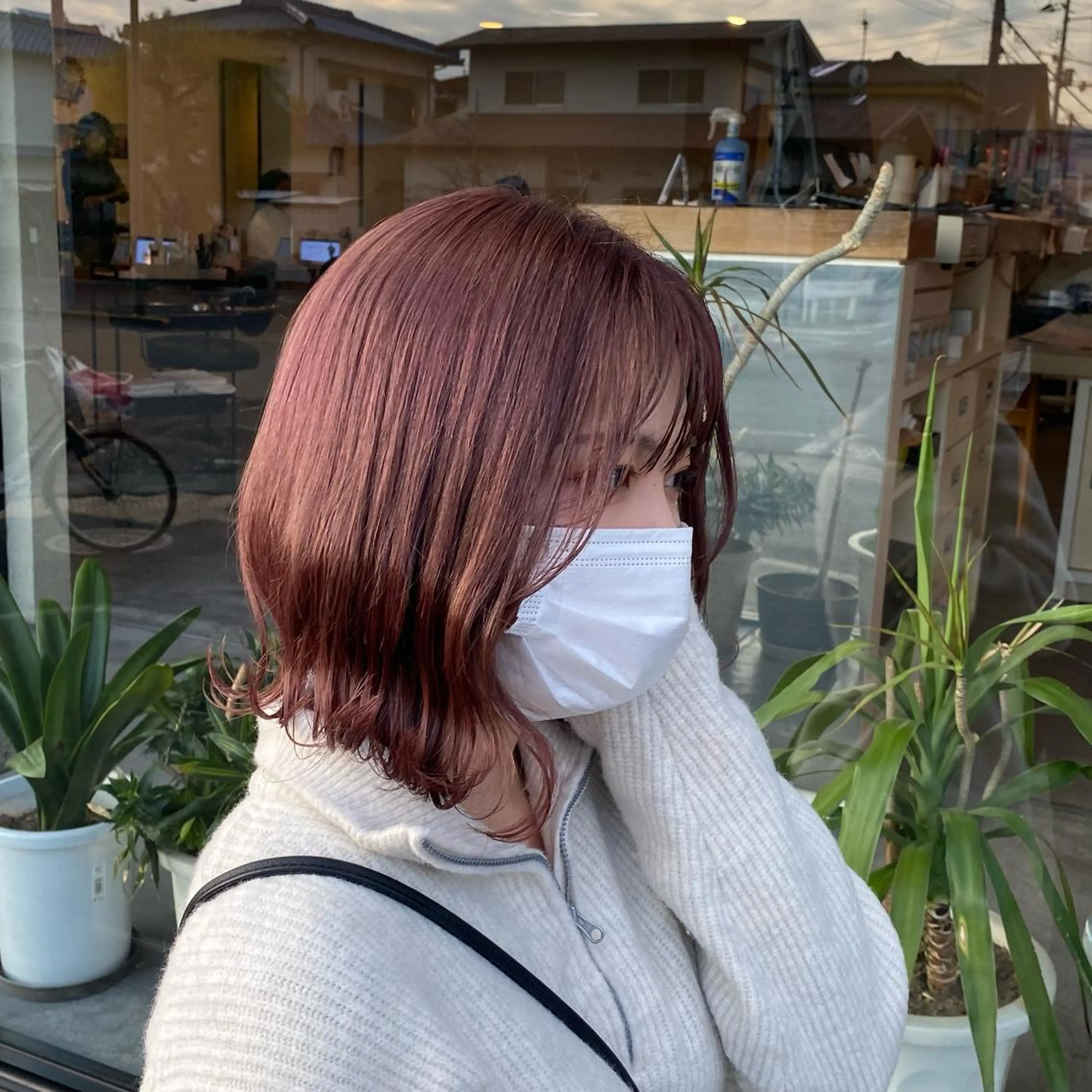 ミディアム ヘアカラー トリートメント geep Ryoyaのヘアスタイル