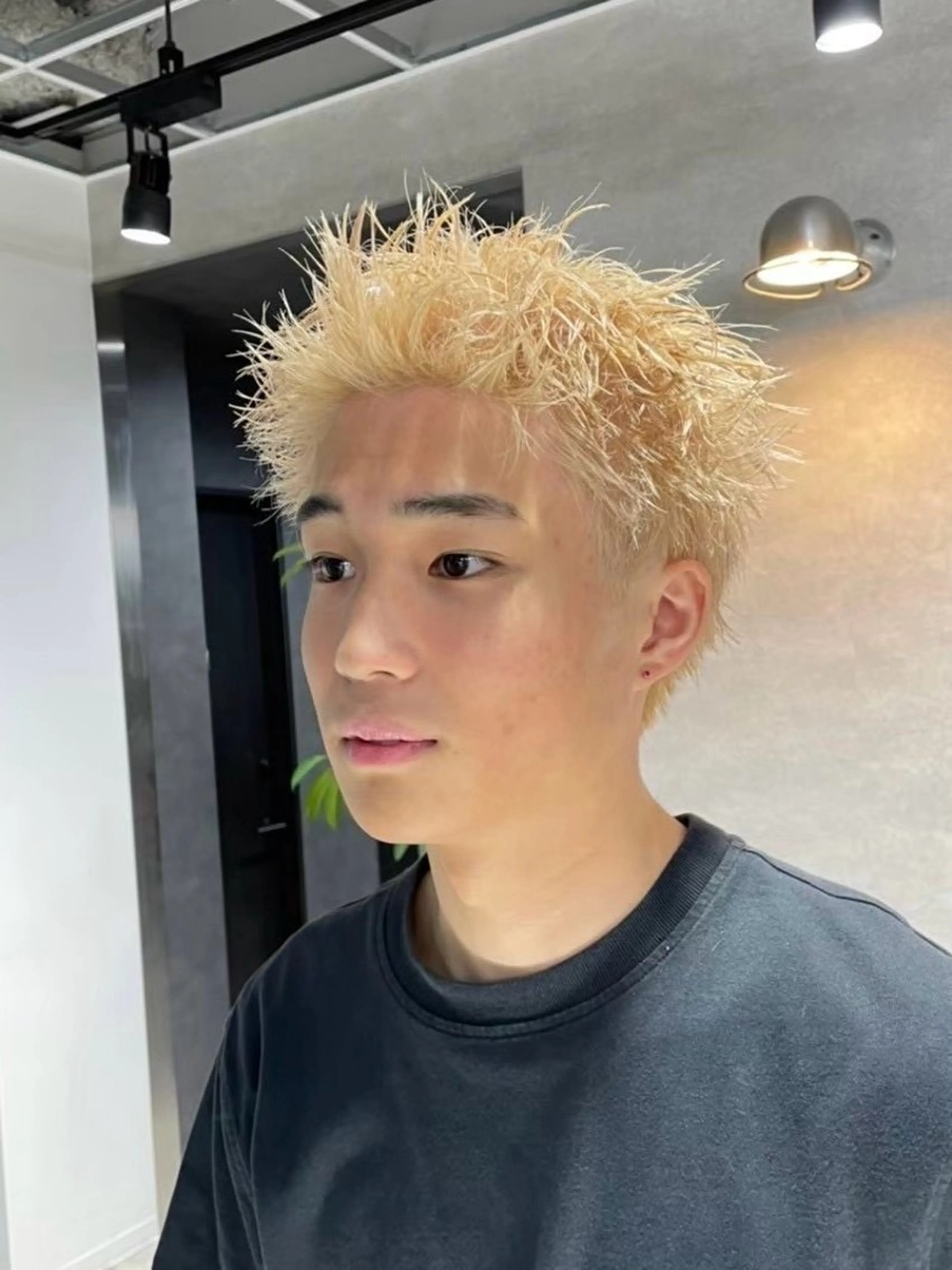 ショート カラー メンズ カット ヘアカラー トリートメント ヘッドスパ ヘアセット 🔥メンズ特化🔥 藍斗のヘアスタイル