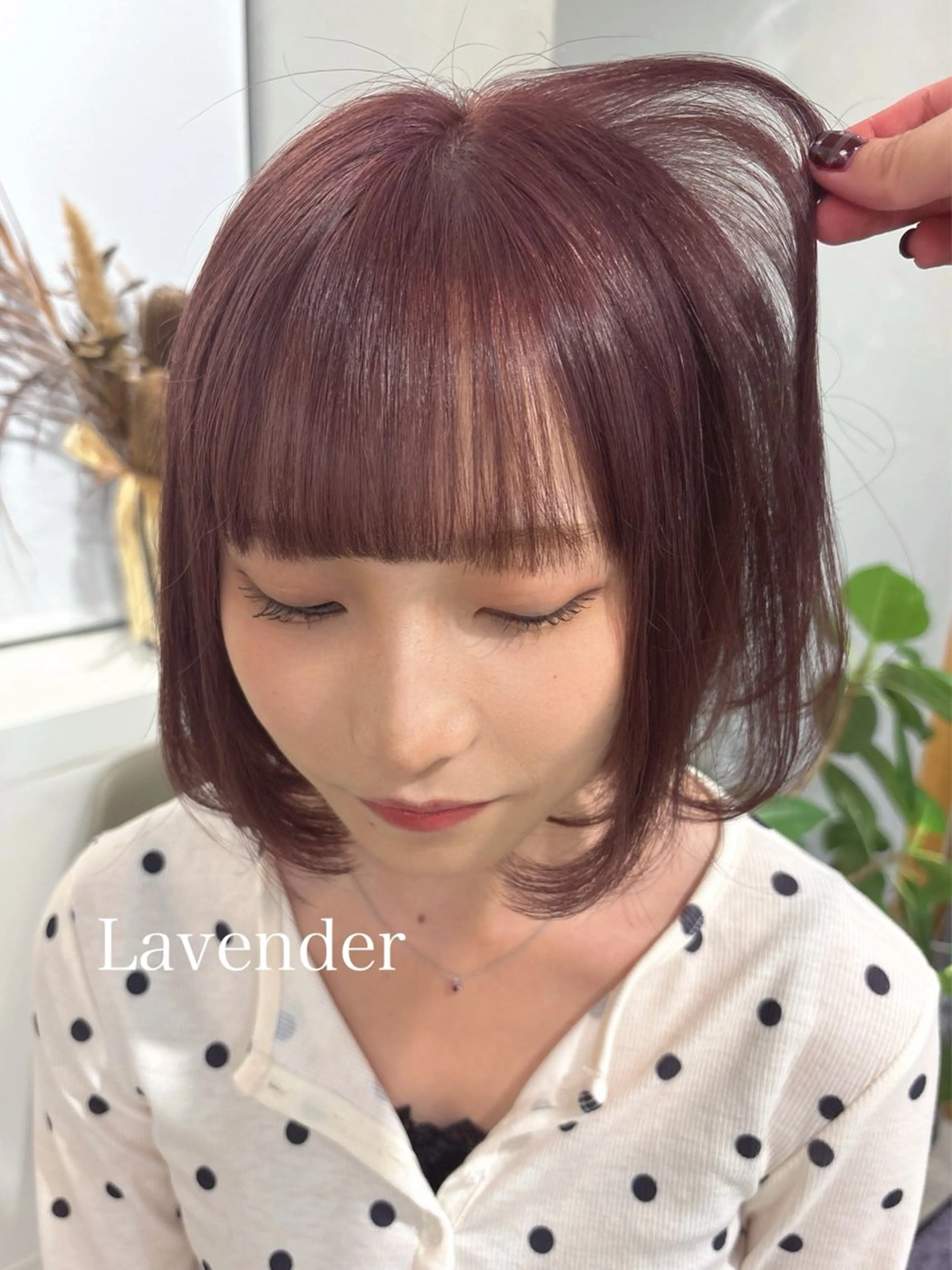 ショート カラー ヘアカラー トリートメント akane/ 髪質改善/暖色のヘアスタイル