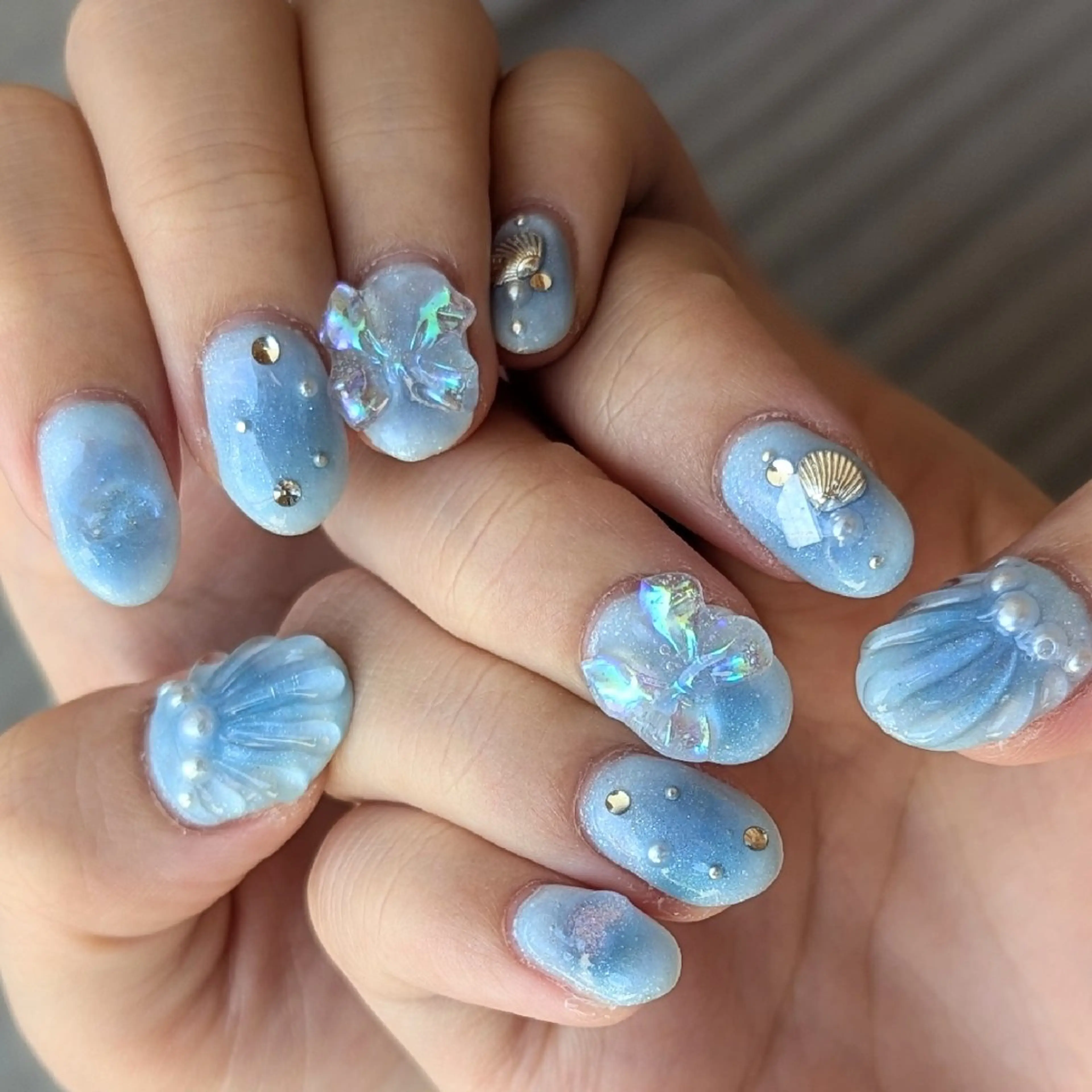 ネイル 夏ネイル ハンドネイル aycnail 　Ayakaのネイルデザイン