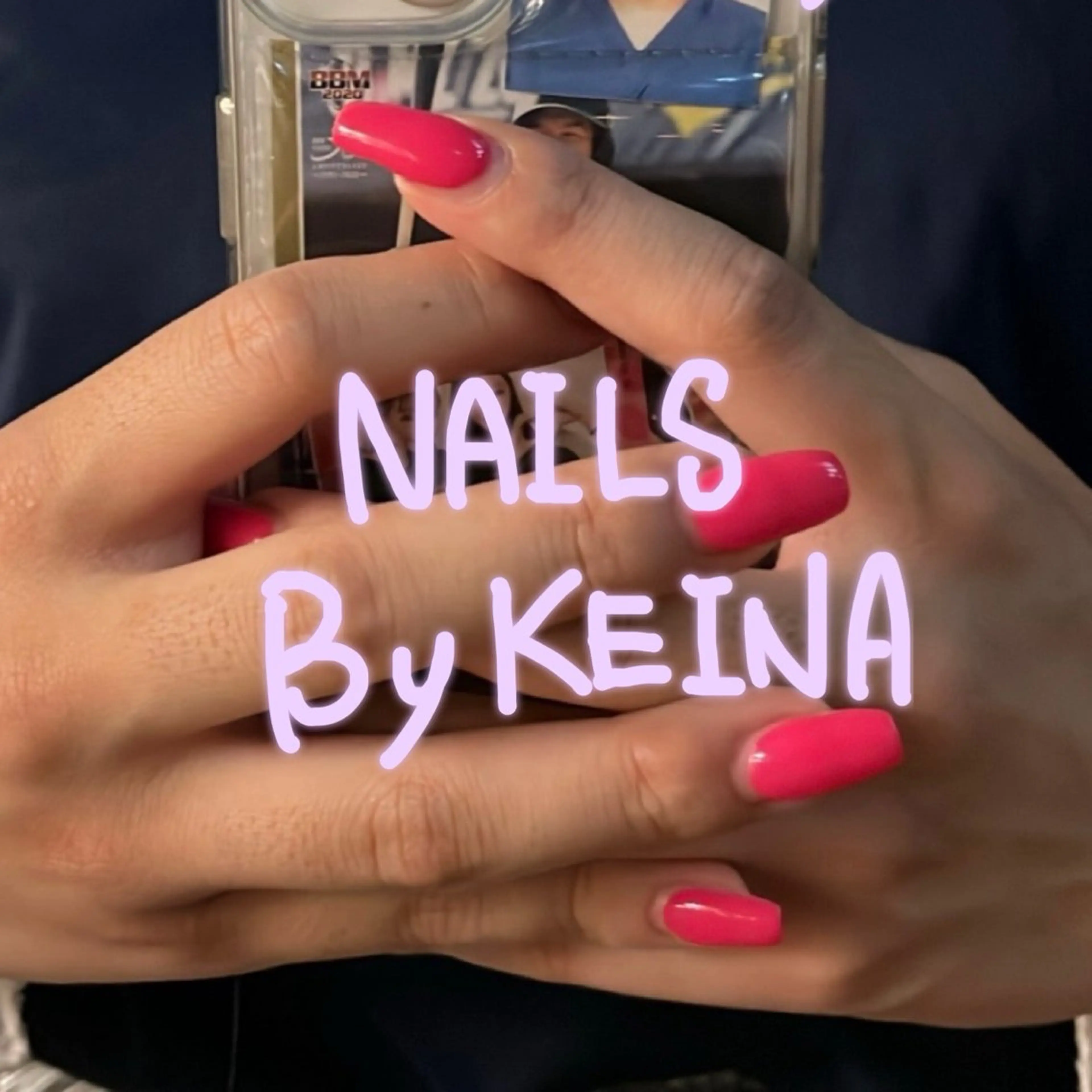 ネイル ピンク ハンドネイル 本町NailUsaM imiKEINAのネイルデザイン