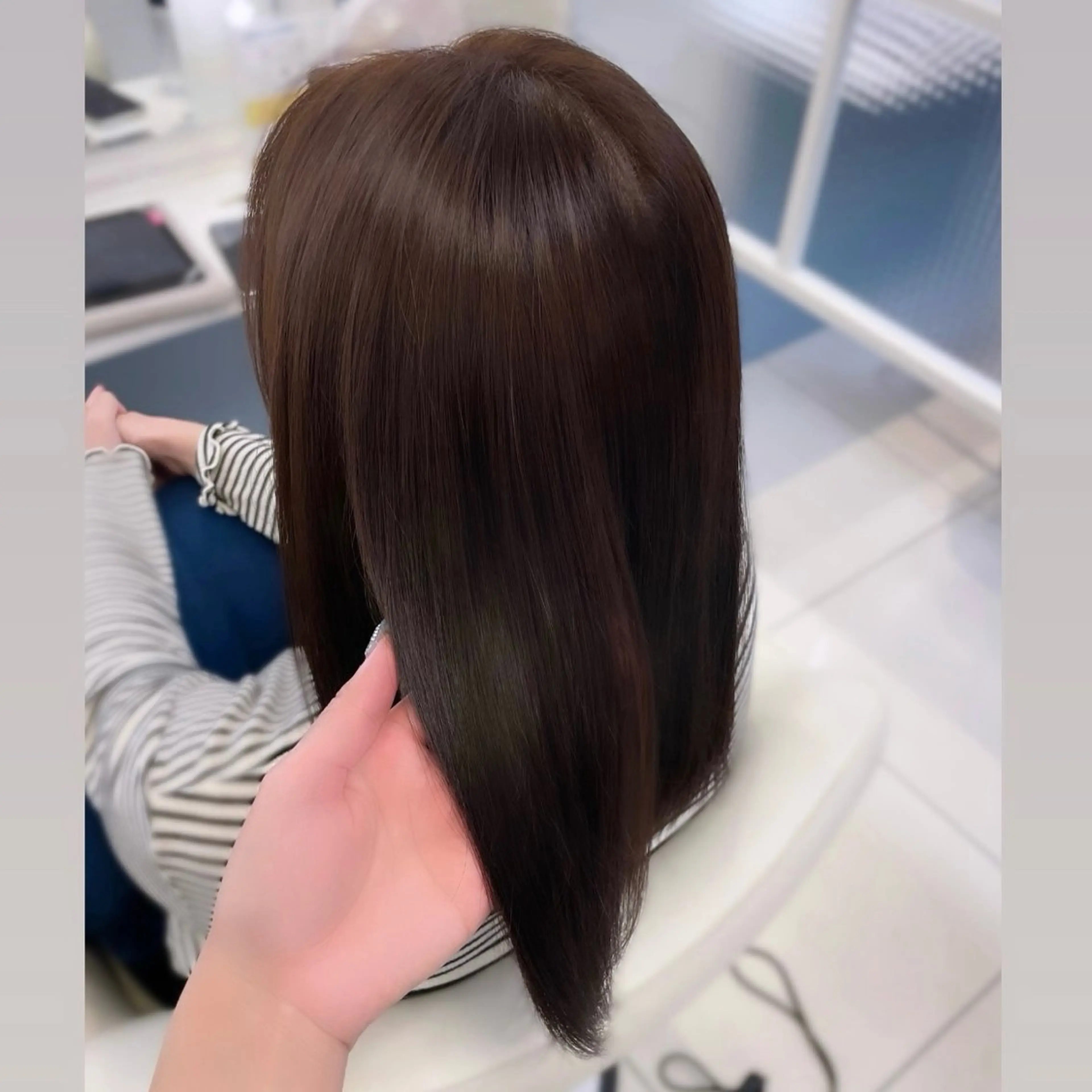 ミディアム ヘアカラー カラーモデル募集中 🩵shioのヘアスタイル