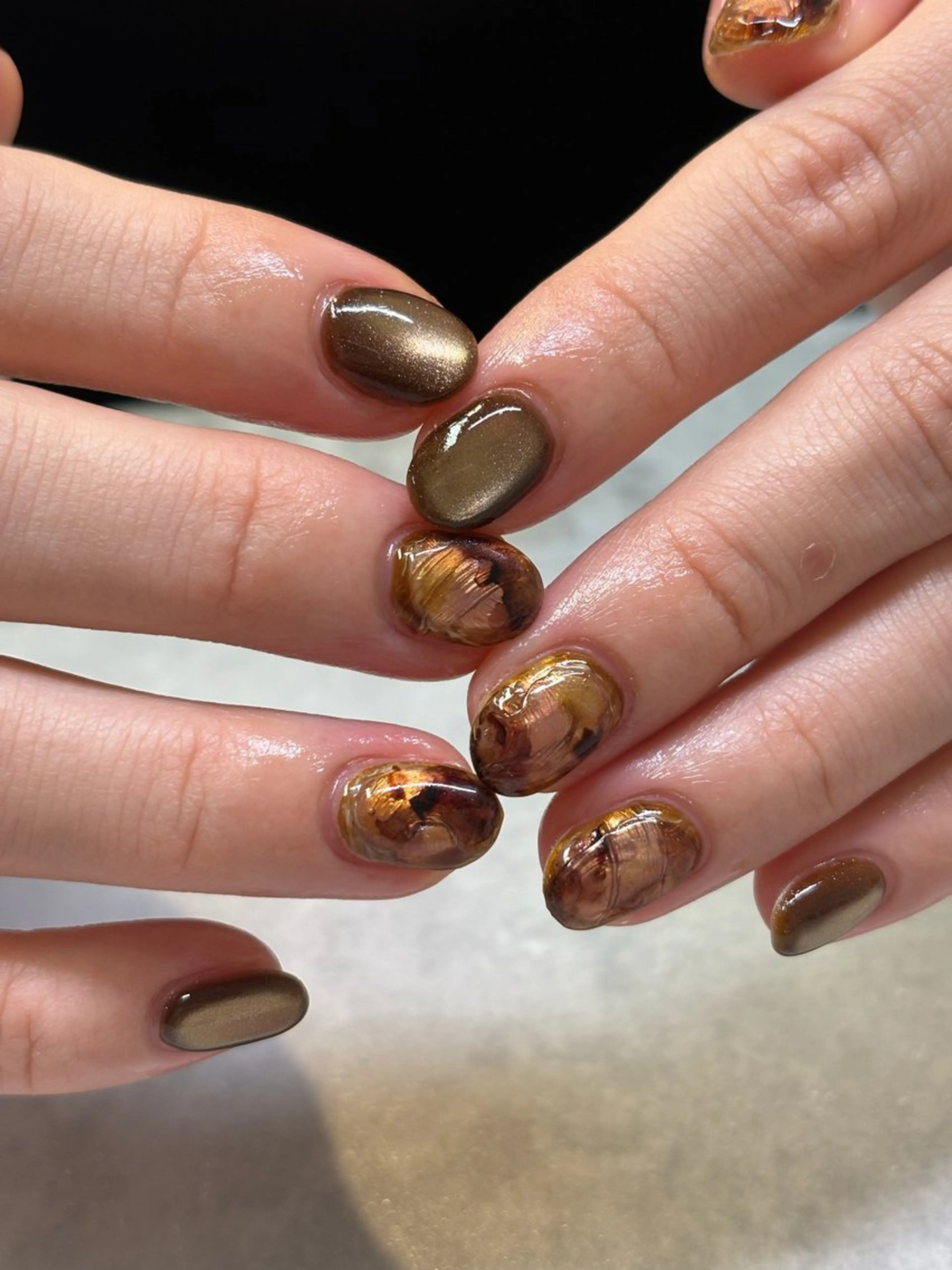 ネイル ハンドネイル Glad nail toyonのネイルデザイン