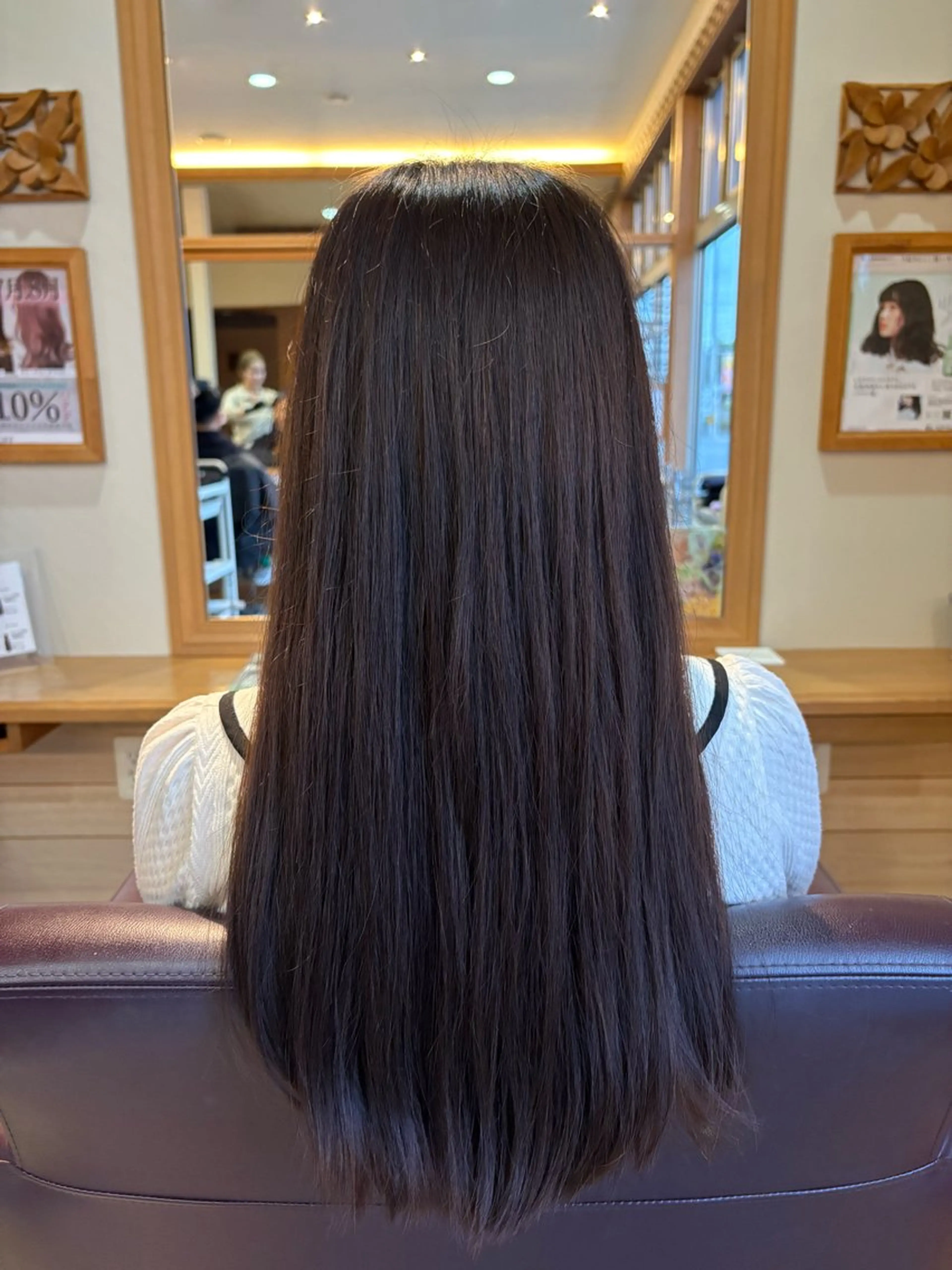 ロング カラー ブラウンカラー ナチュラルブラウン ヘアカラー カラーモデル/ 戸苅法永のヘアスタイル