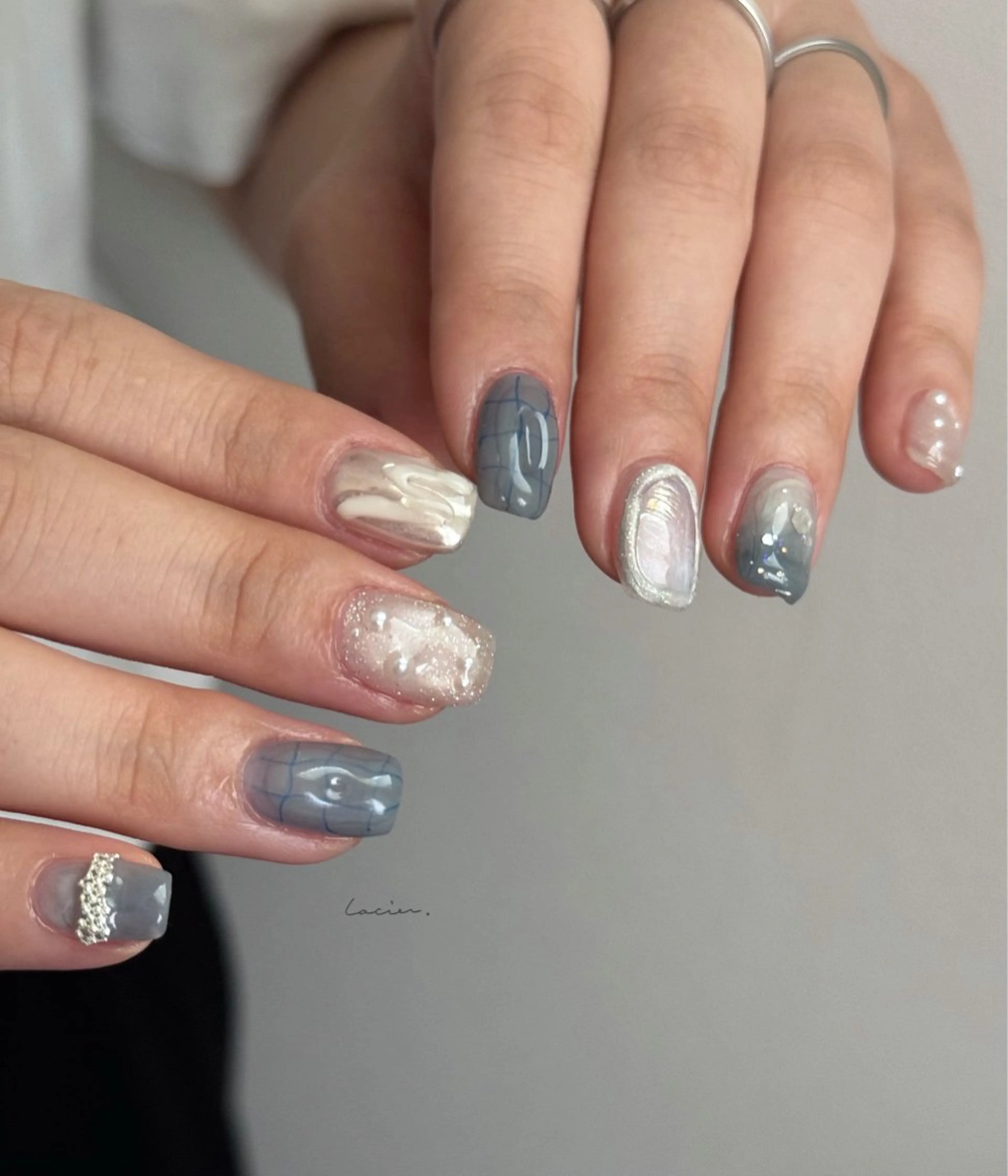 ネイル ハンドネイル lacier nailのネイルデザイン