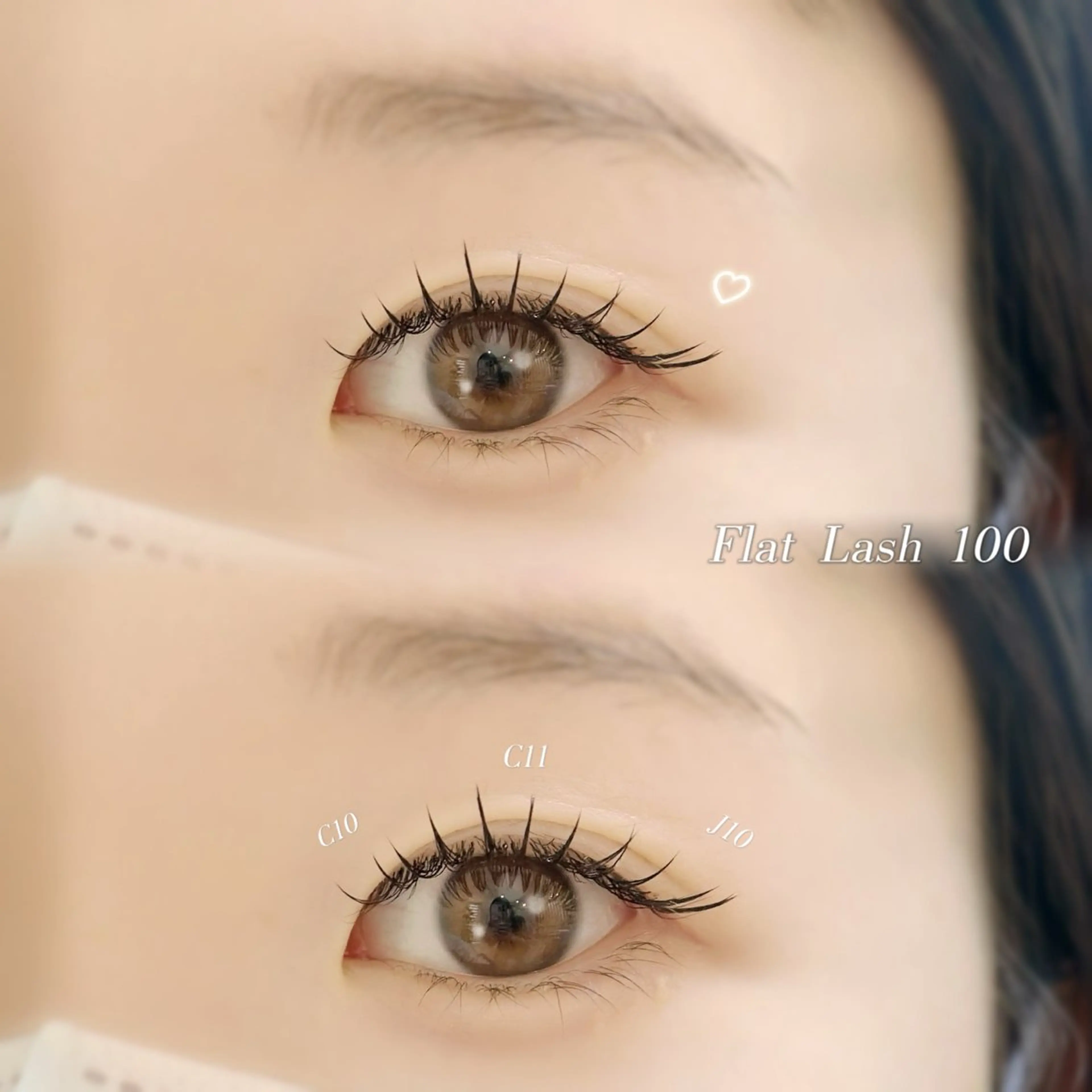 マツエク・マツパ Kana 🎀🩶のマツエク・マツパデザイン