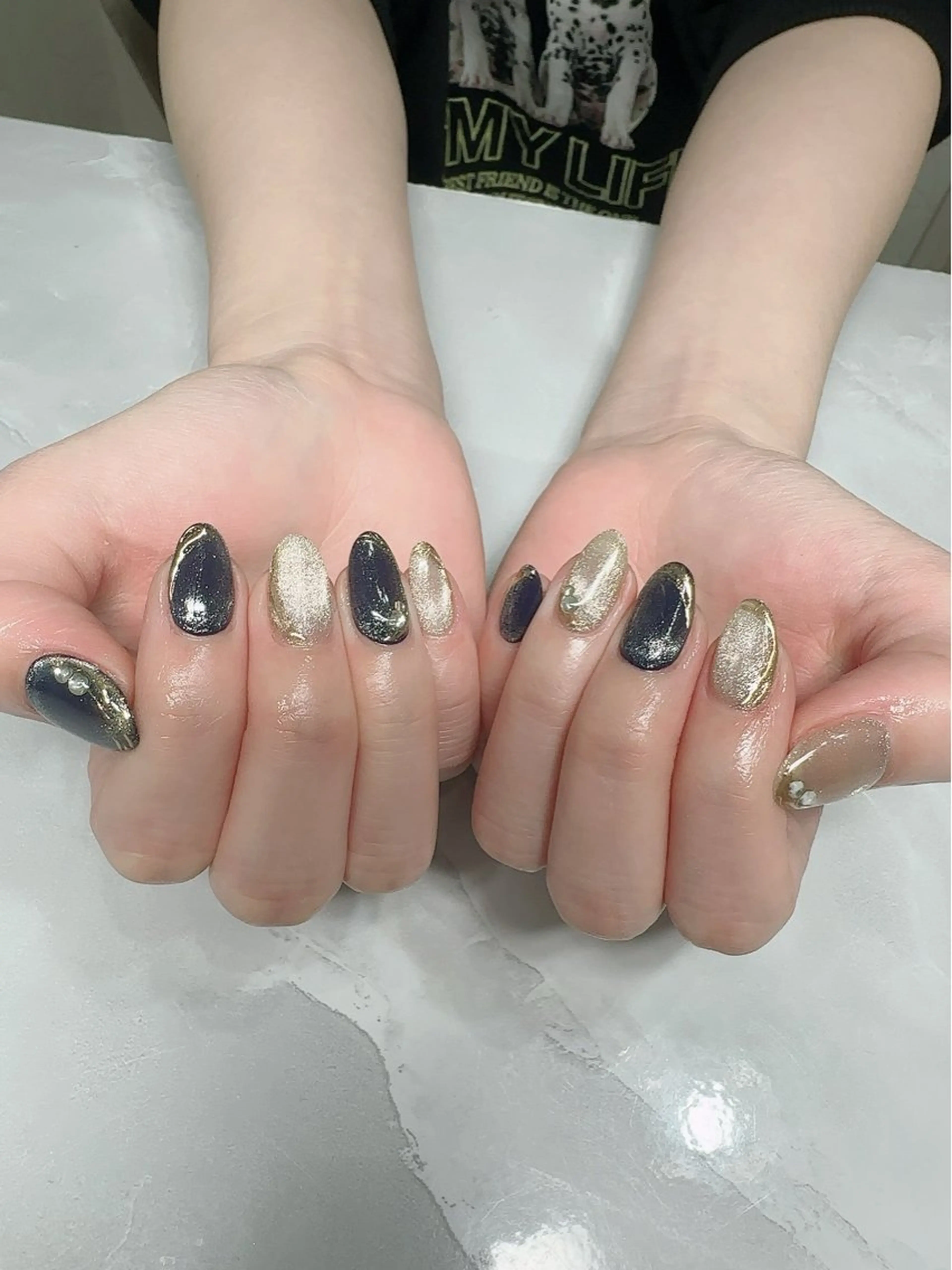 ネイル アートネイル 持ち込み nyasu nailのネイルデザイン