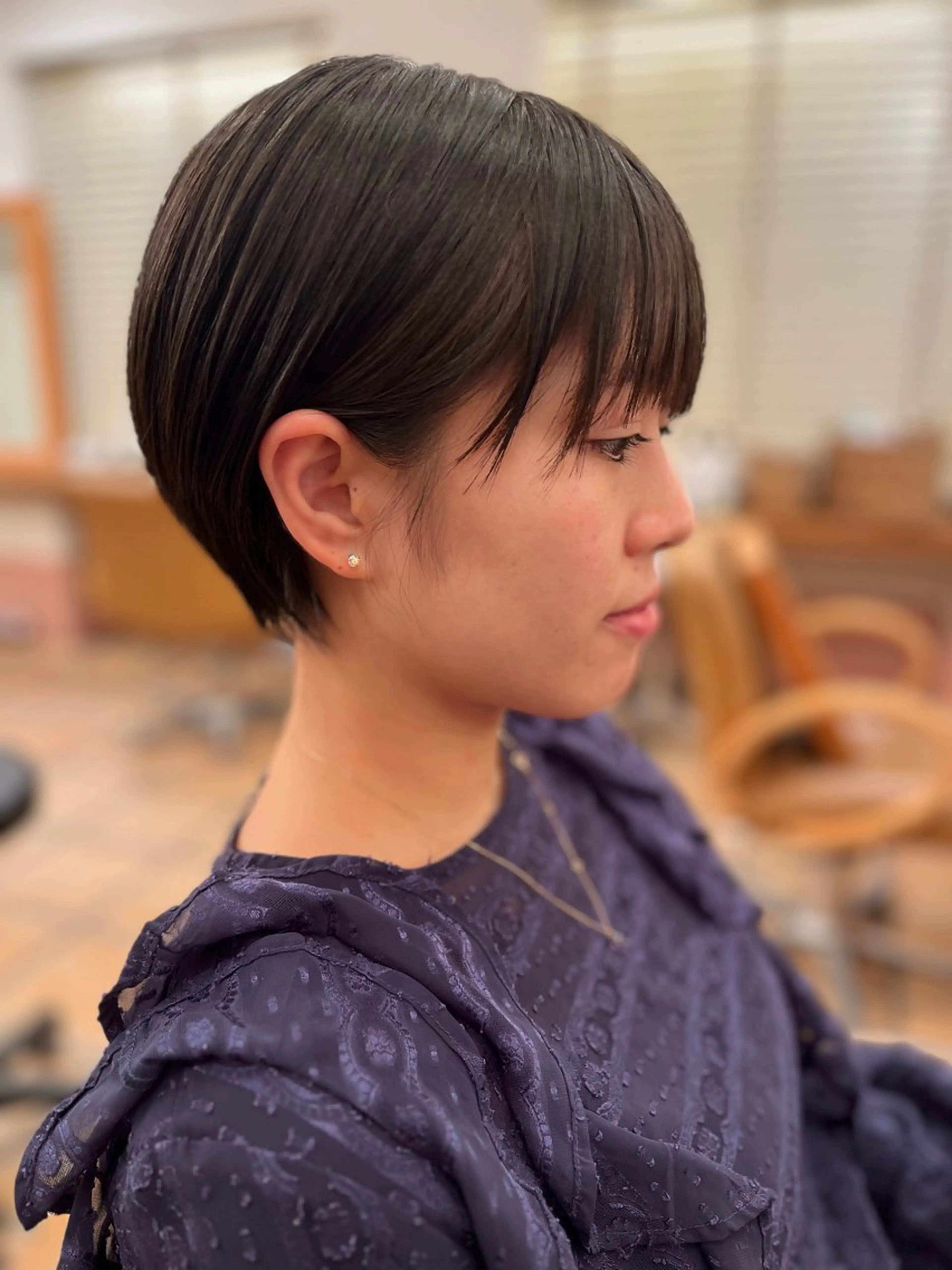 ショート ハンサムショート ショートヘア d'ici所属・d’ici六本木 佐藤彩のヘアスタイル