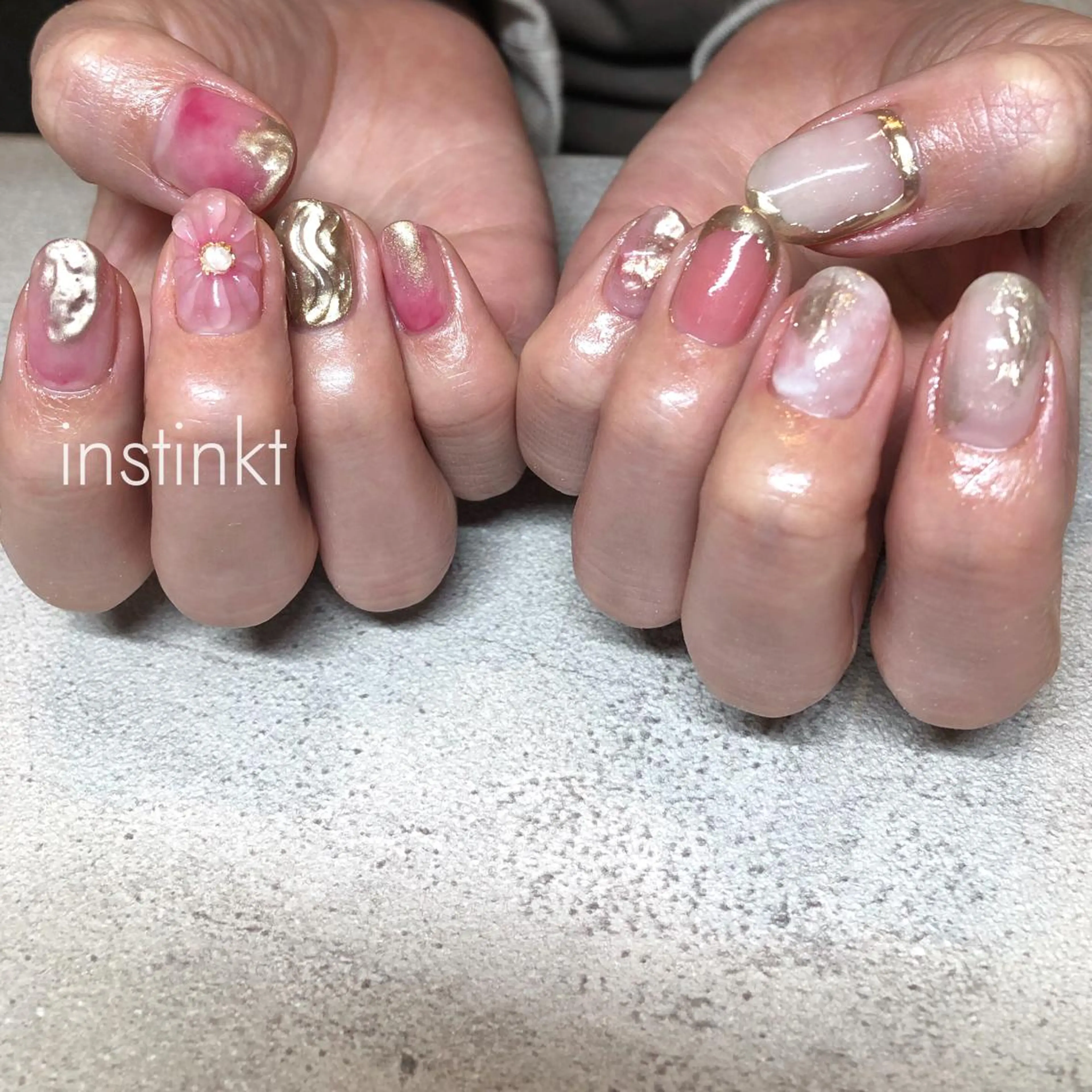 ネイル ハンドネイル instinkt_ Mio Mizunoのネイルデザイン