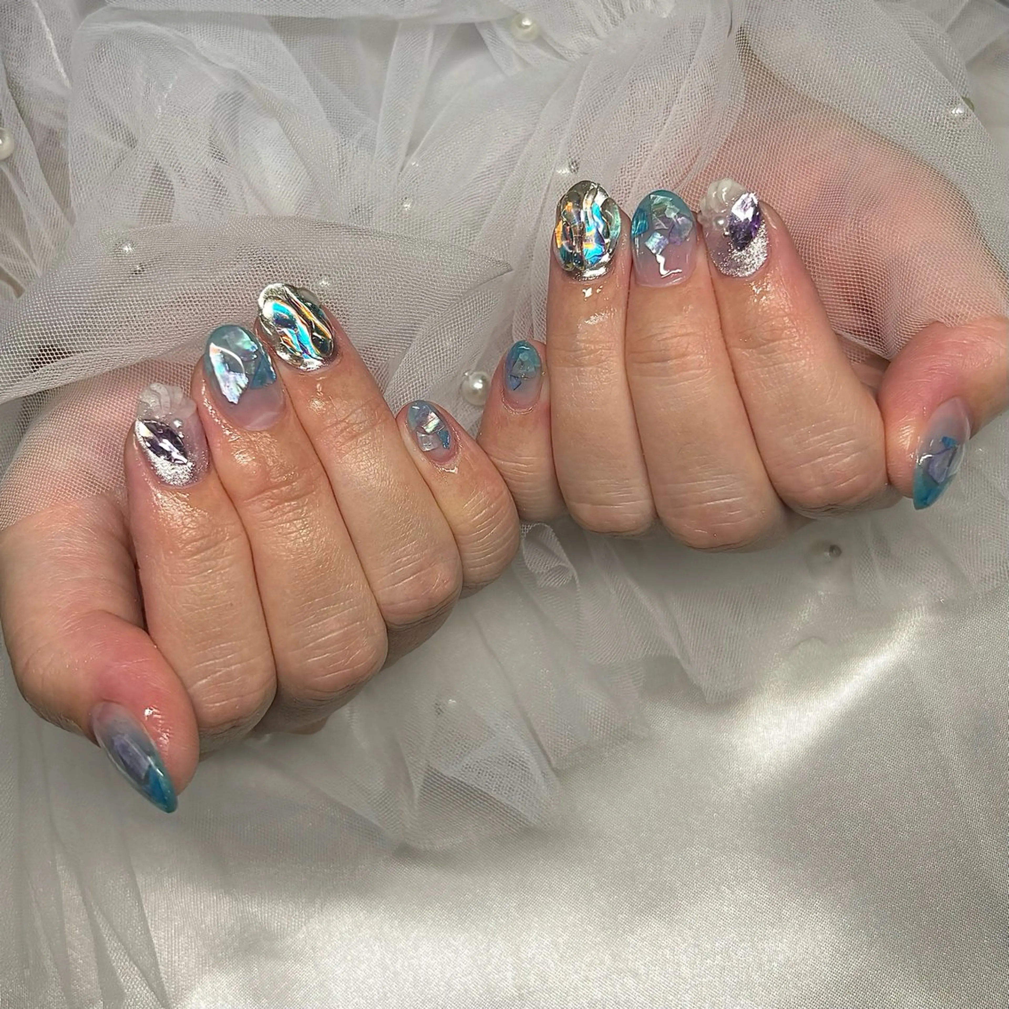ネイル ハンドネイル nail salon Ecrin所属・前島 稀歩のネイルデザイン