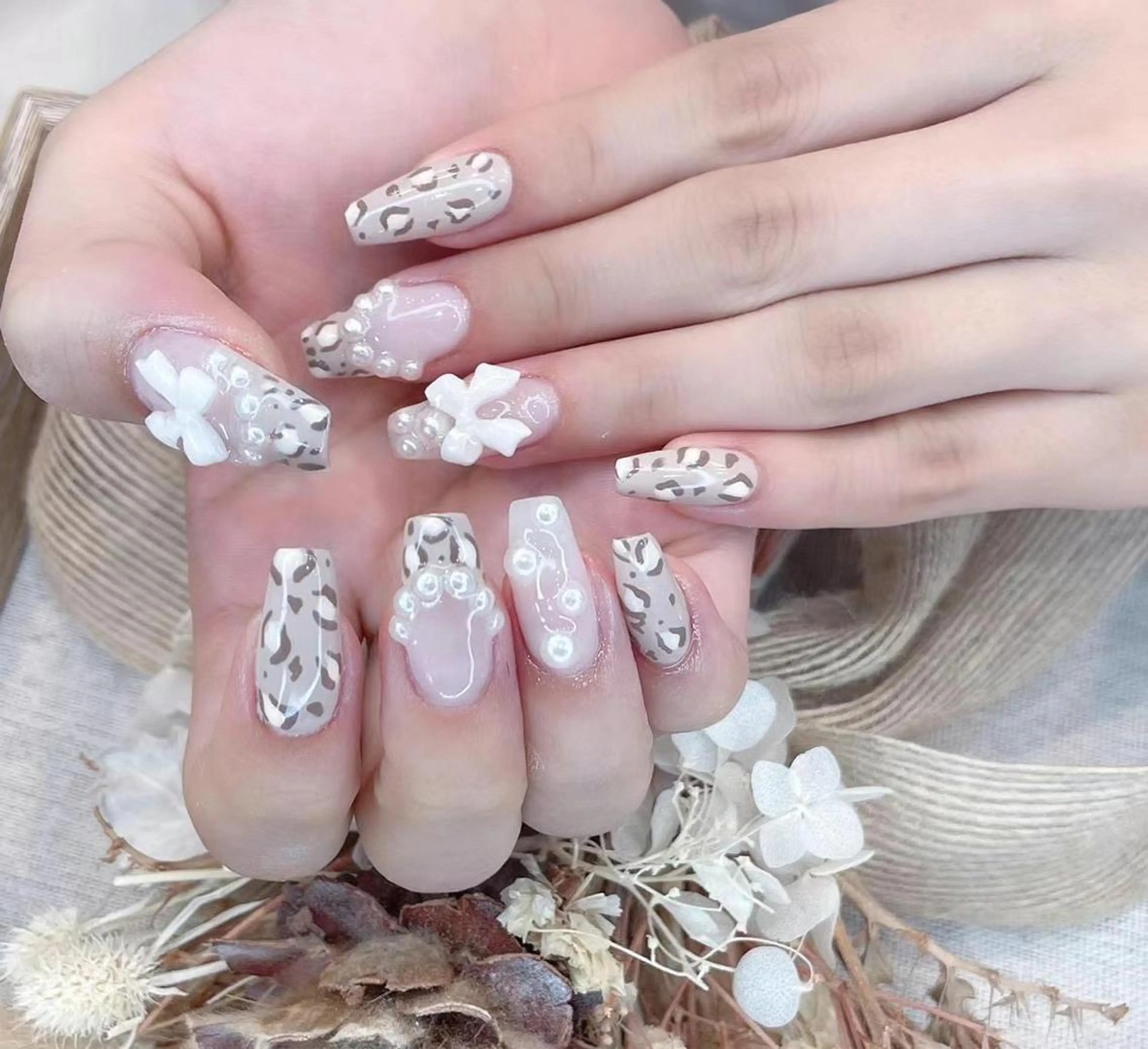 ネイル アニマル柄 Babarla nailのネイルデザイン