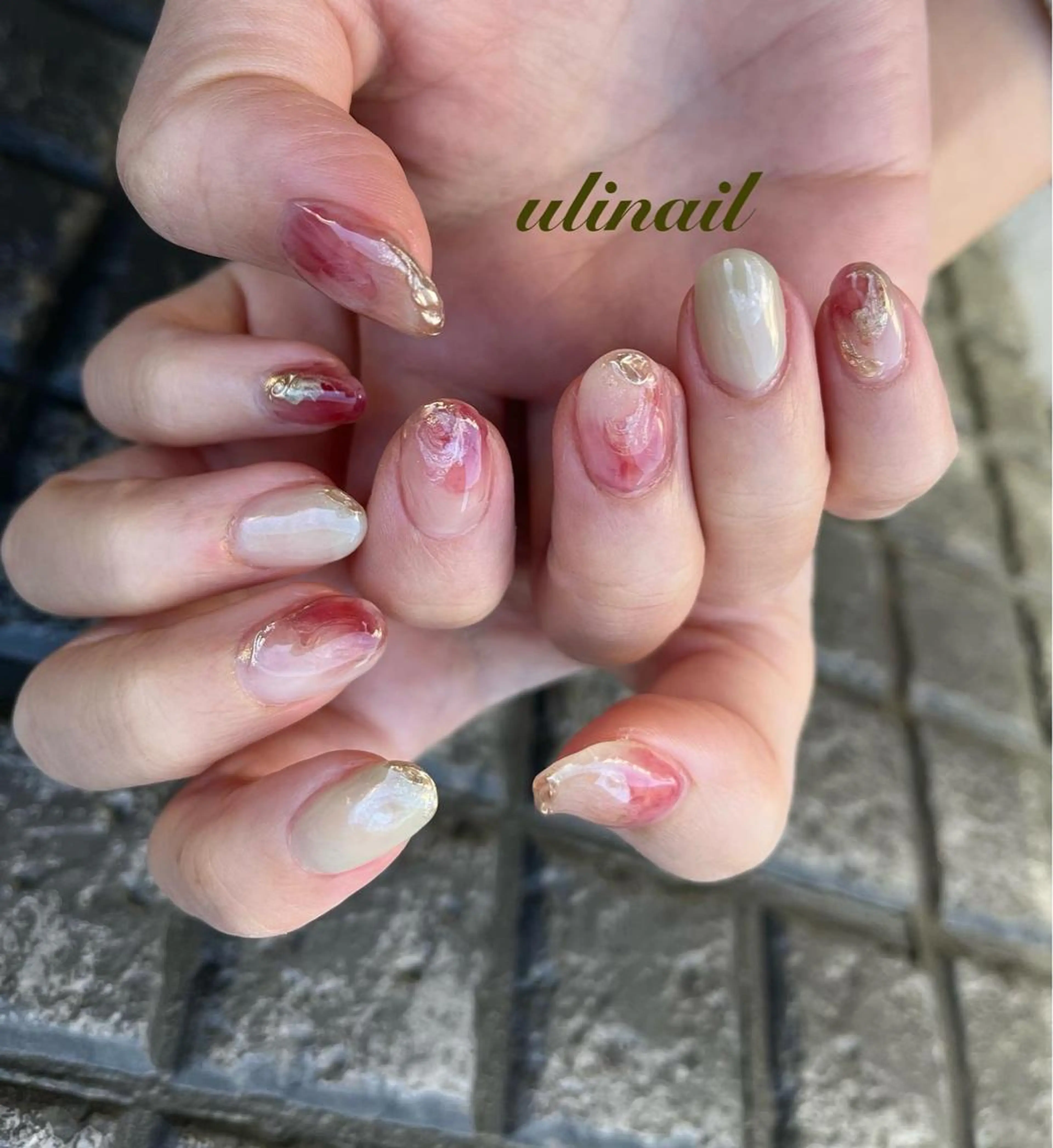 ネイル ハンドネイル ulinail （ウリネイル）のネイルデザイン