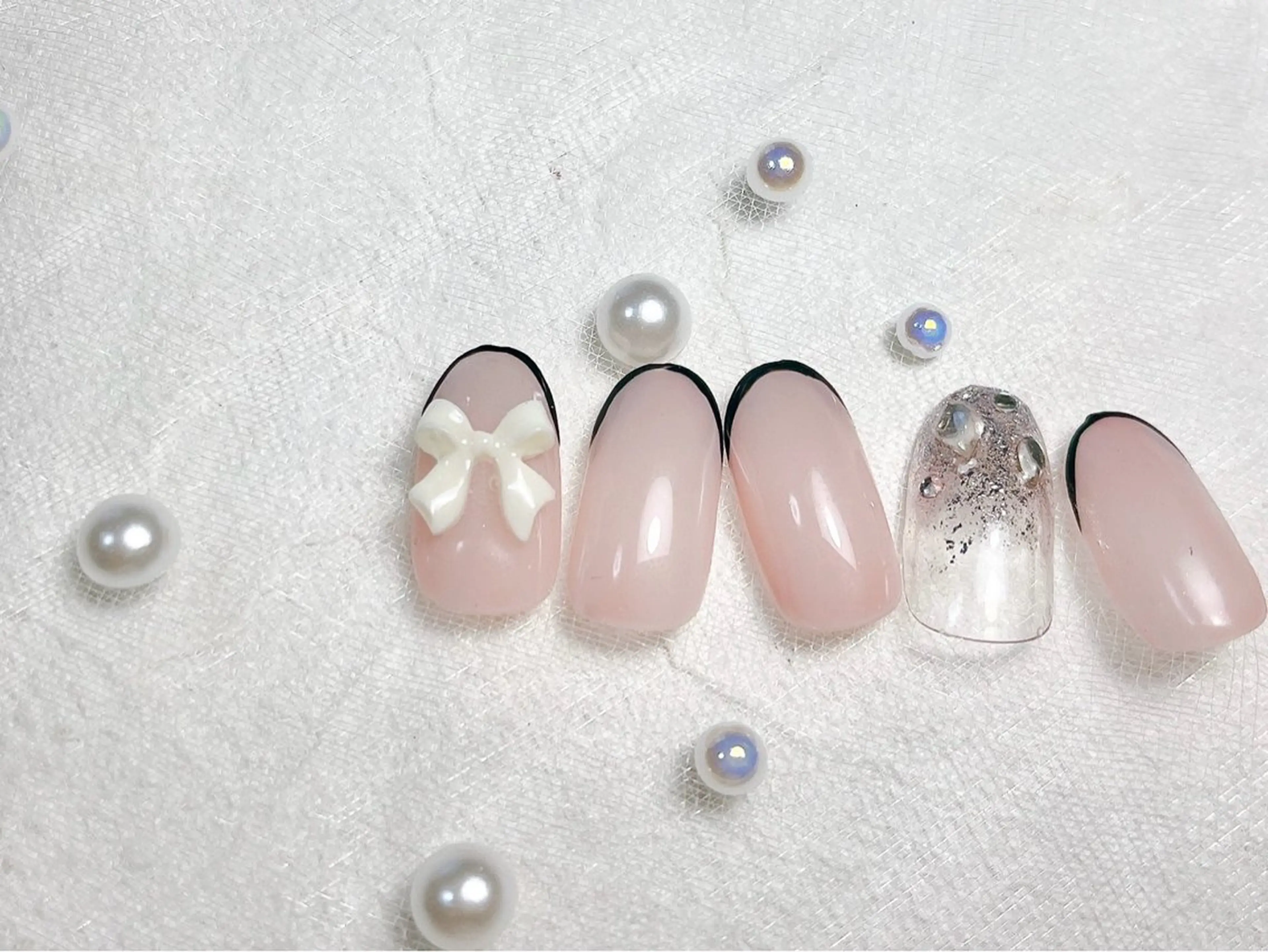 ネイル フットネイル ジェルネイル パラジェル 春ネイル ワンホンネイル ハンドネイル kiki nail 二子玉川のネイルデザイン