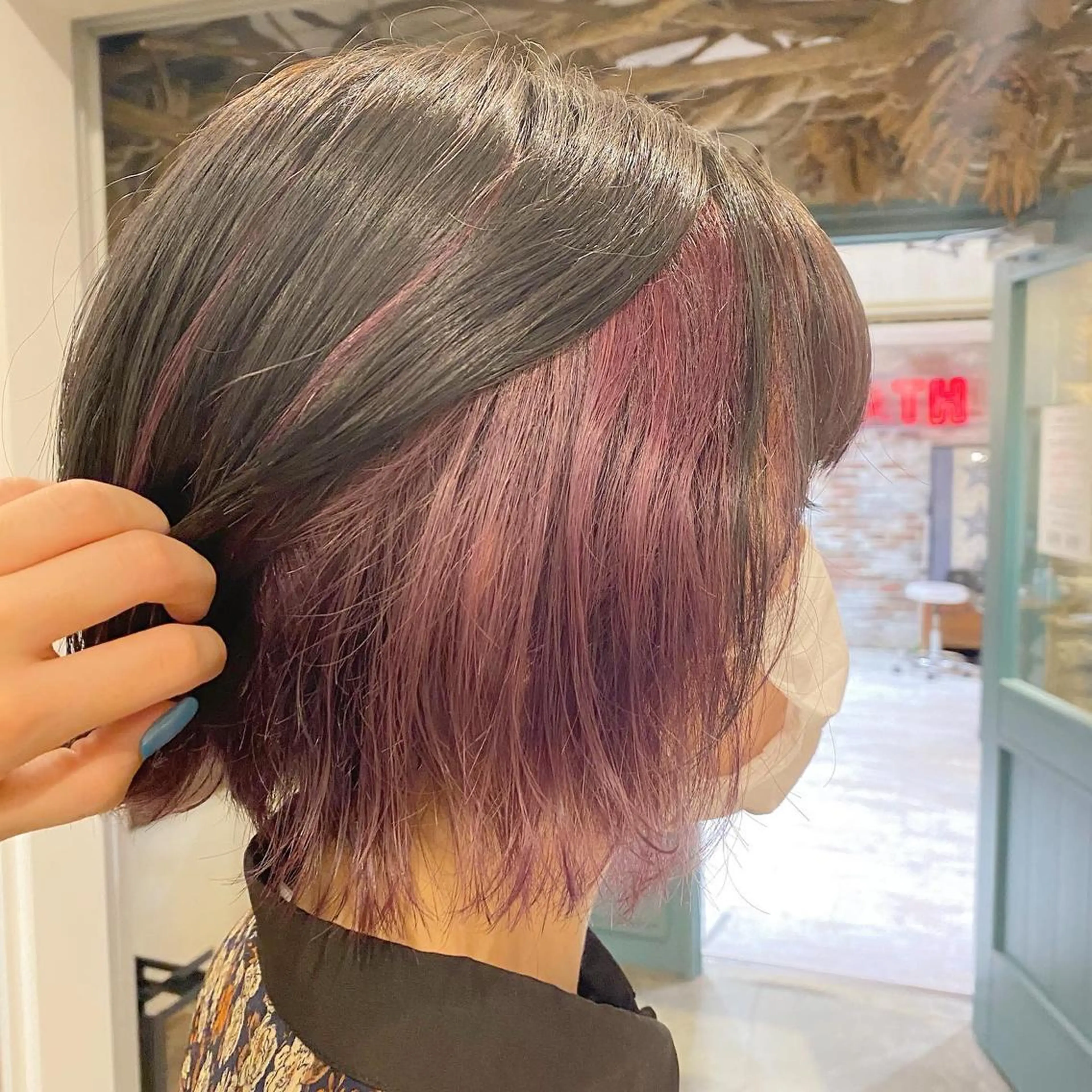 ミディアム カラー すずき なぎさ☀️のヘアスタイル