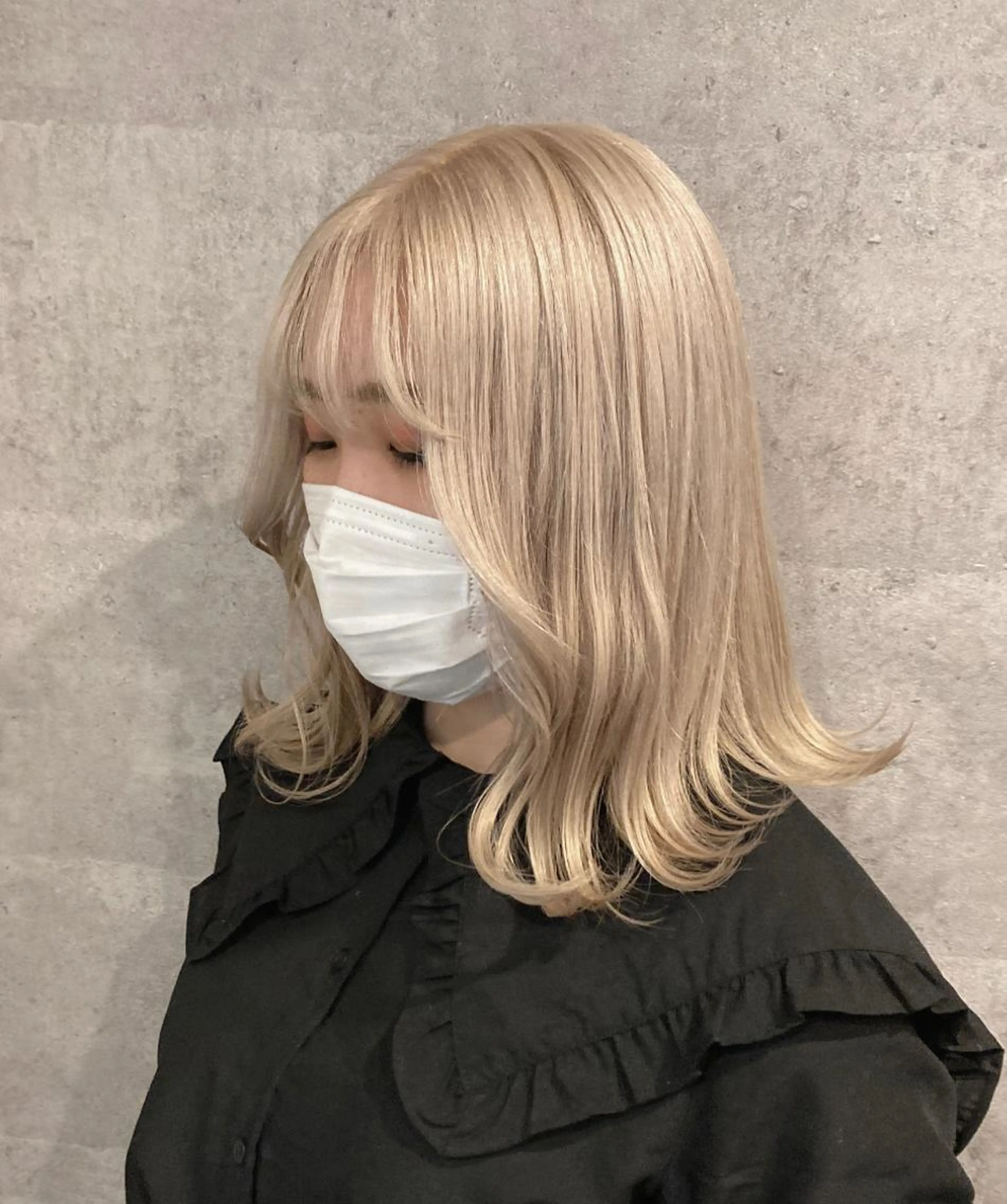 ケアブリーチ+カラーの写真