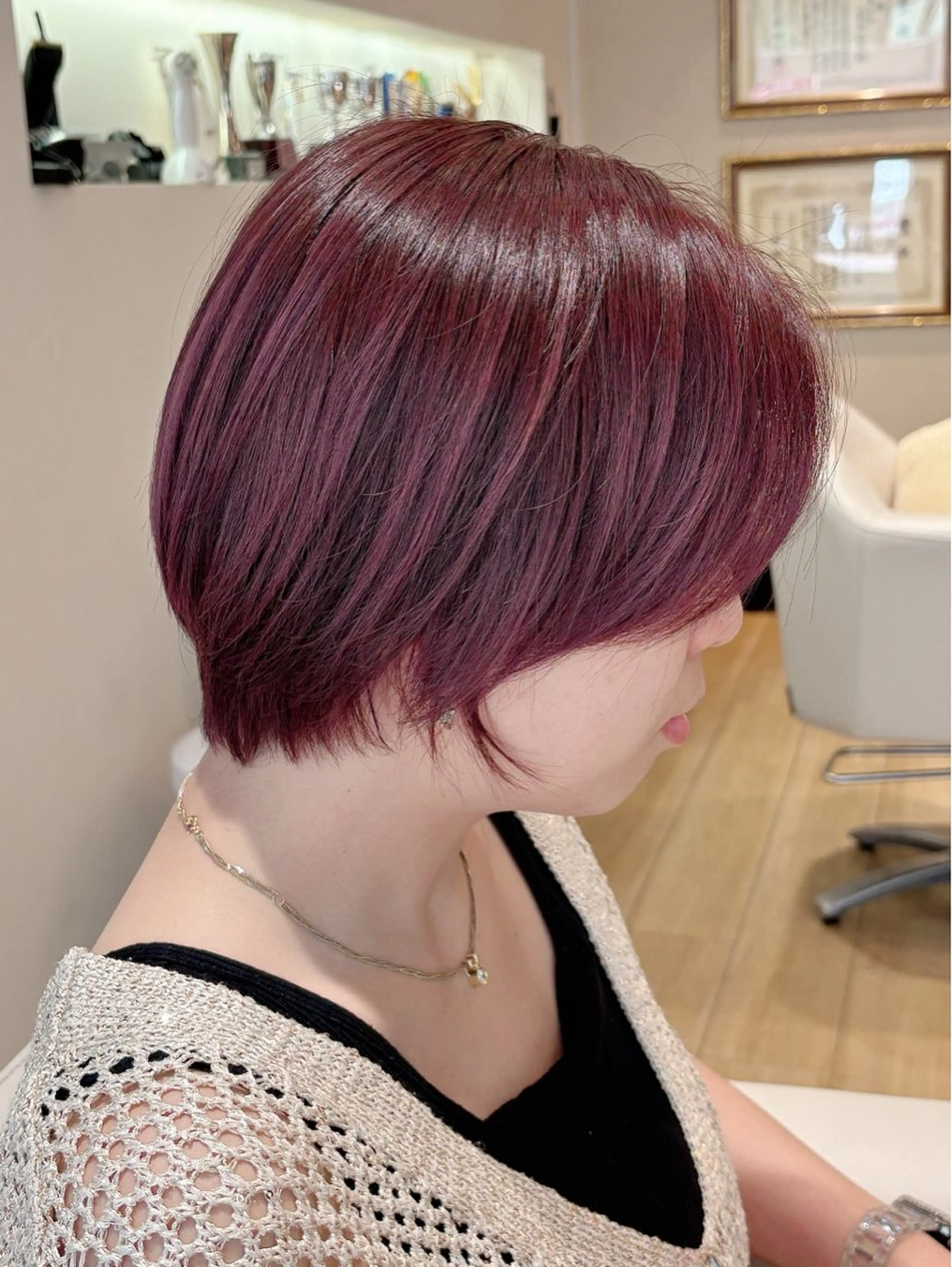 カラー ピンクカラー ヘアカラー ASPILEAF【アスピリーフ】所属・【11月限定】カラー モデル🫧東　美杏のヘアスタイル