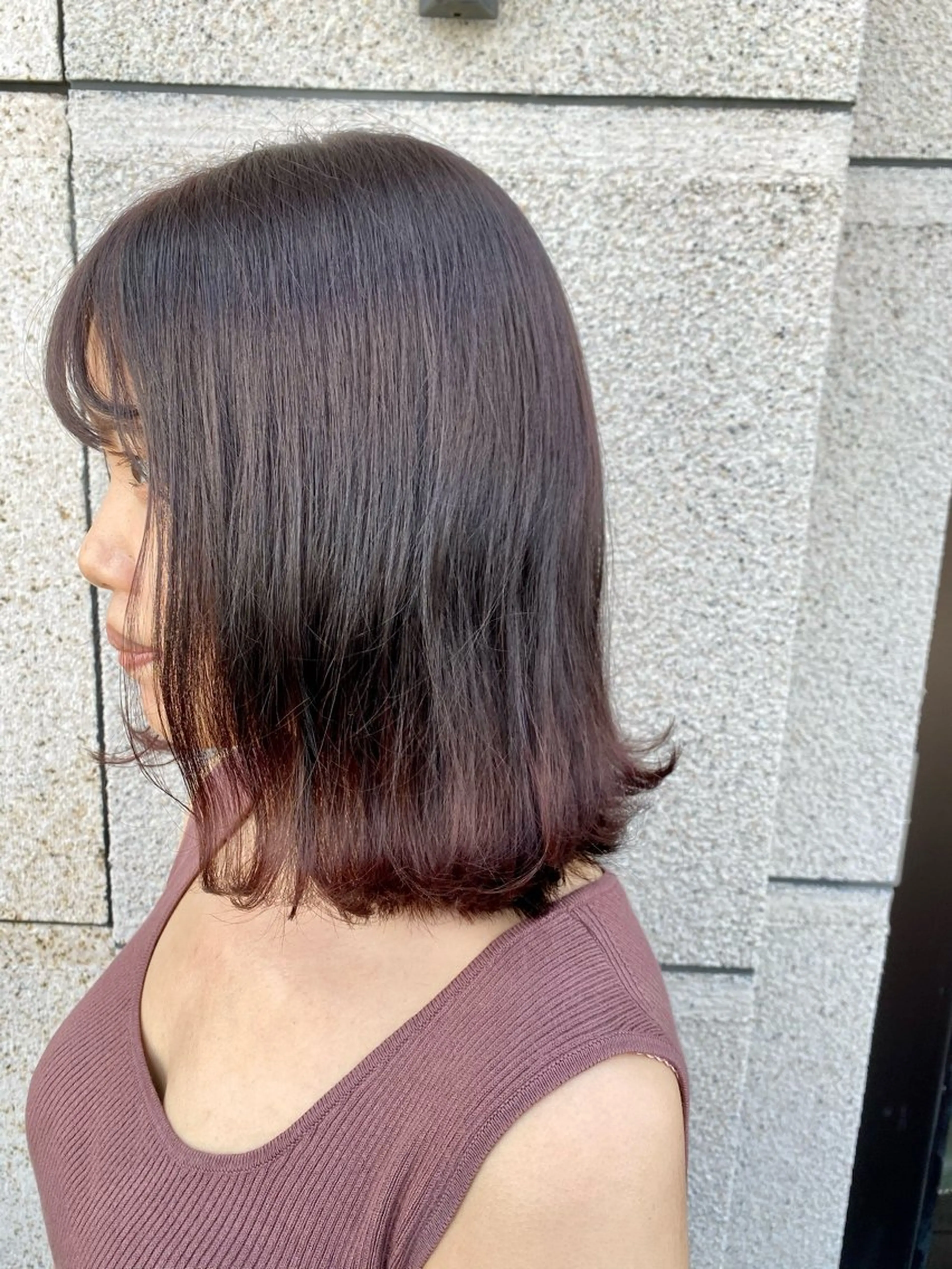 ミディアム LUCIE 吉祥寺所属・✨顔周り✂️レイヤー /艶カラー得意🌈将のヘアスタイル