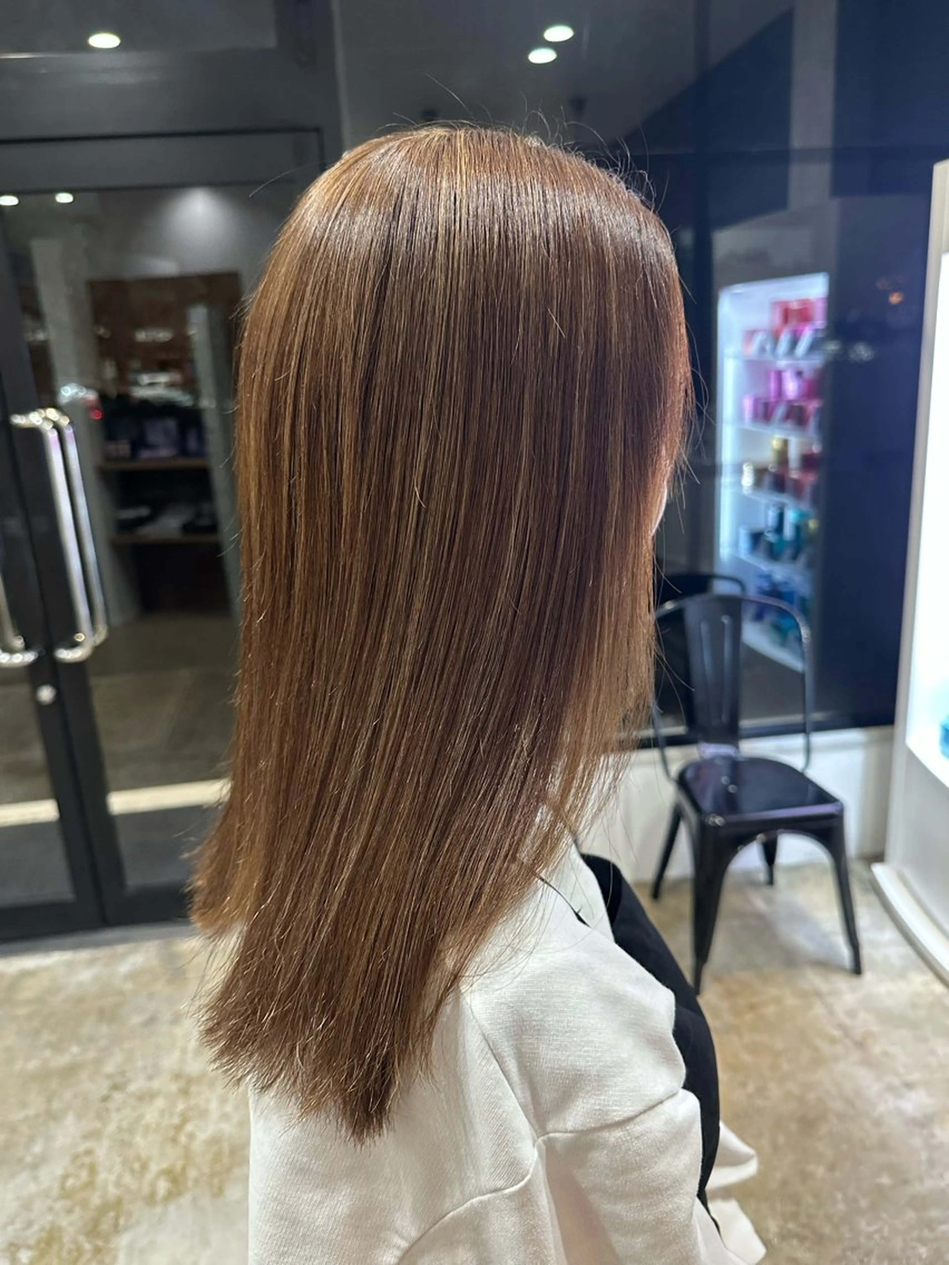 ミディアム カラー ハイライトカラー ハイライト ヘアカラー 2do所属・2do Yu-kiのヘアスタイル