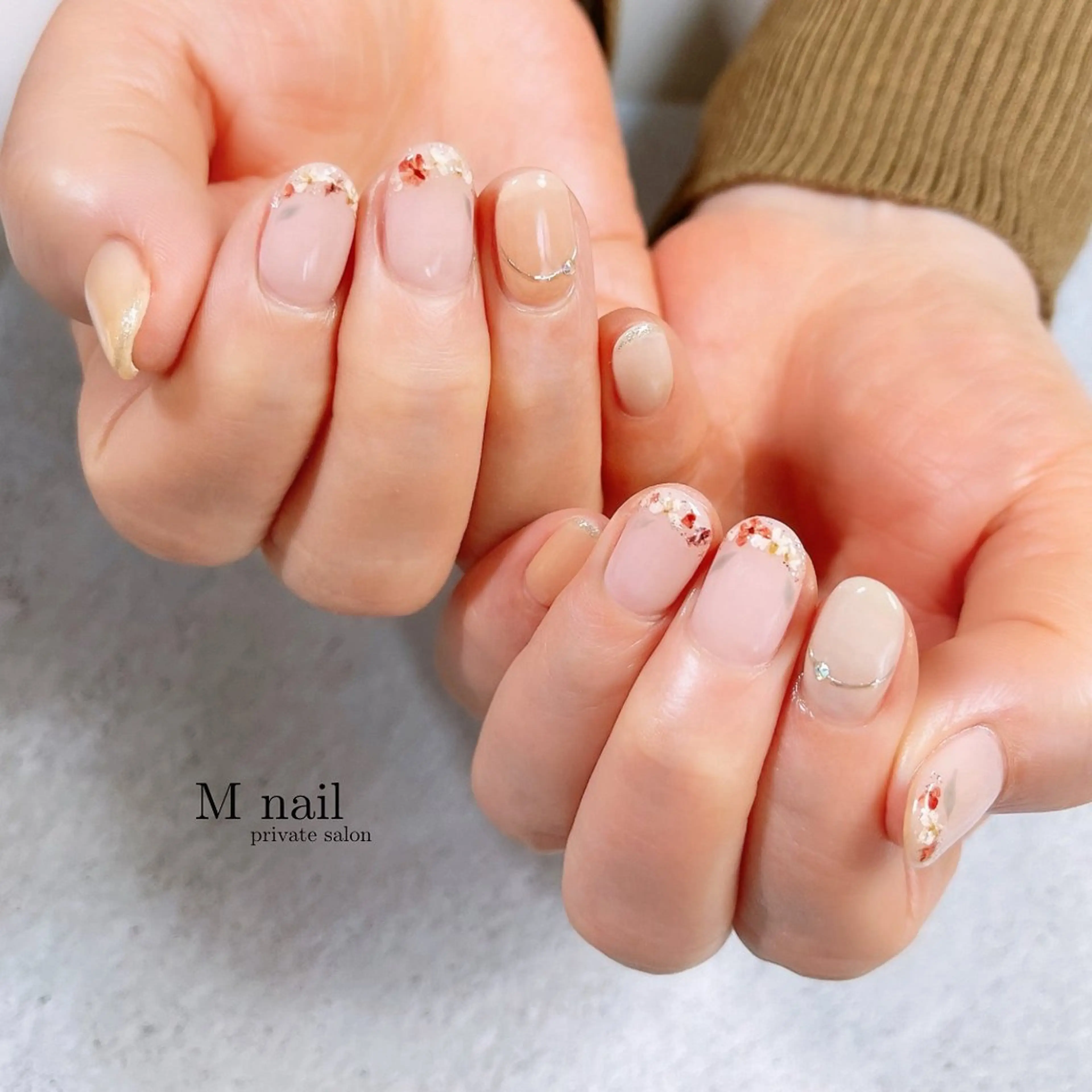 ネイル ハンドネイル M　nail所属・M nailのネイルデザイン