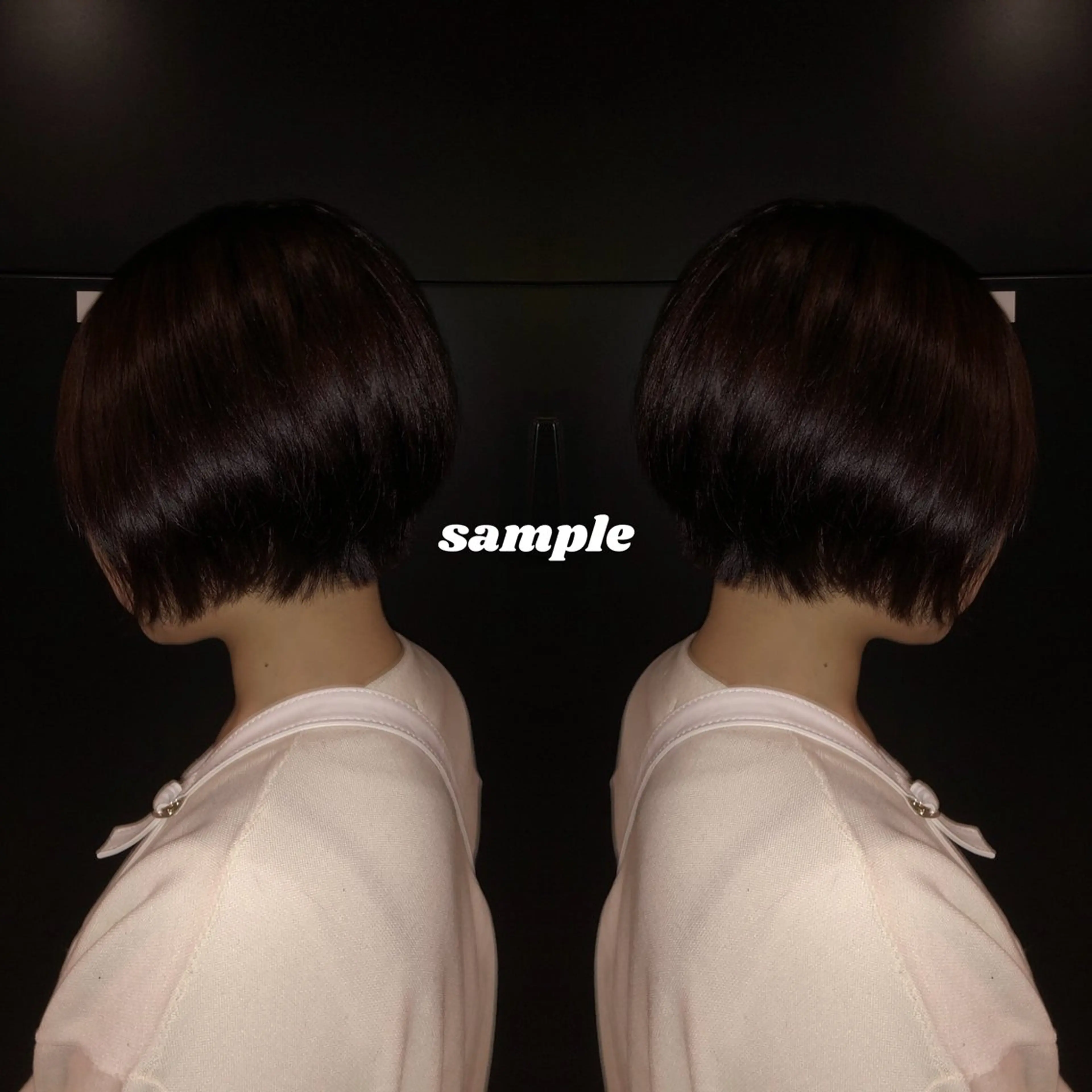 ショート カラー ショートボブ ブラウンカラー ピンクカラー ボブ ショートヘア カット ヘアカラー Richromatic所属・M Jのヘアスタイル