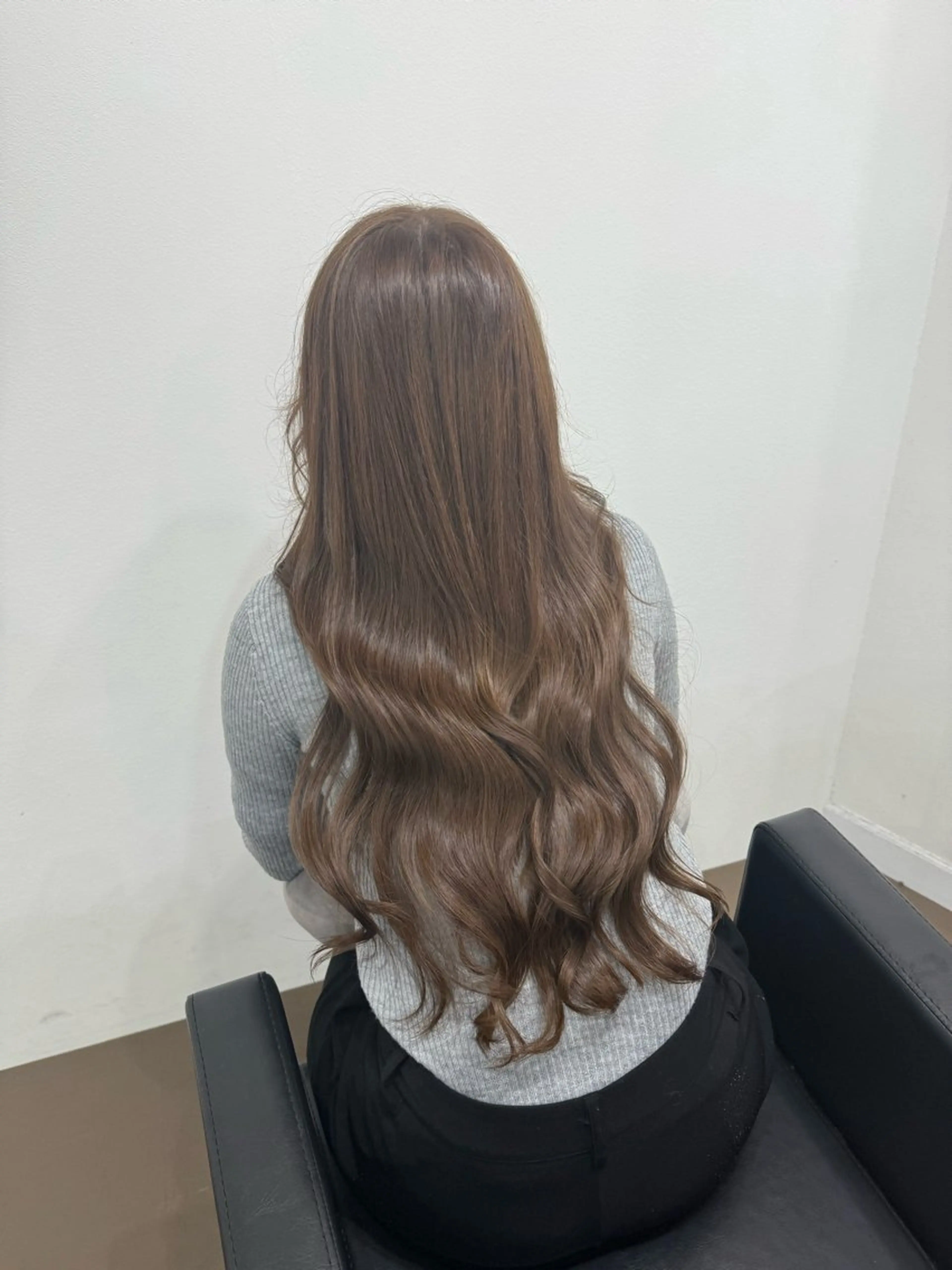 ロング 川元 春奈のヘアスタイル