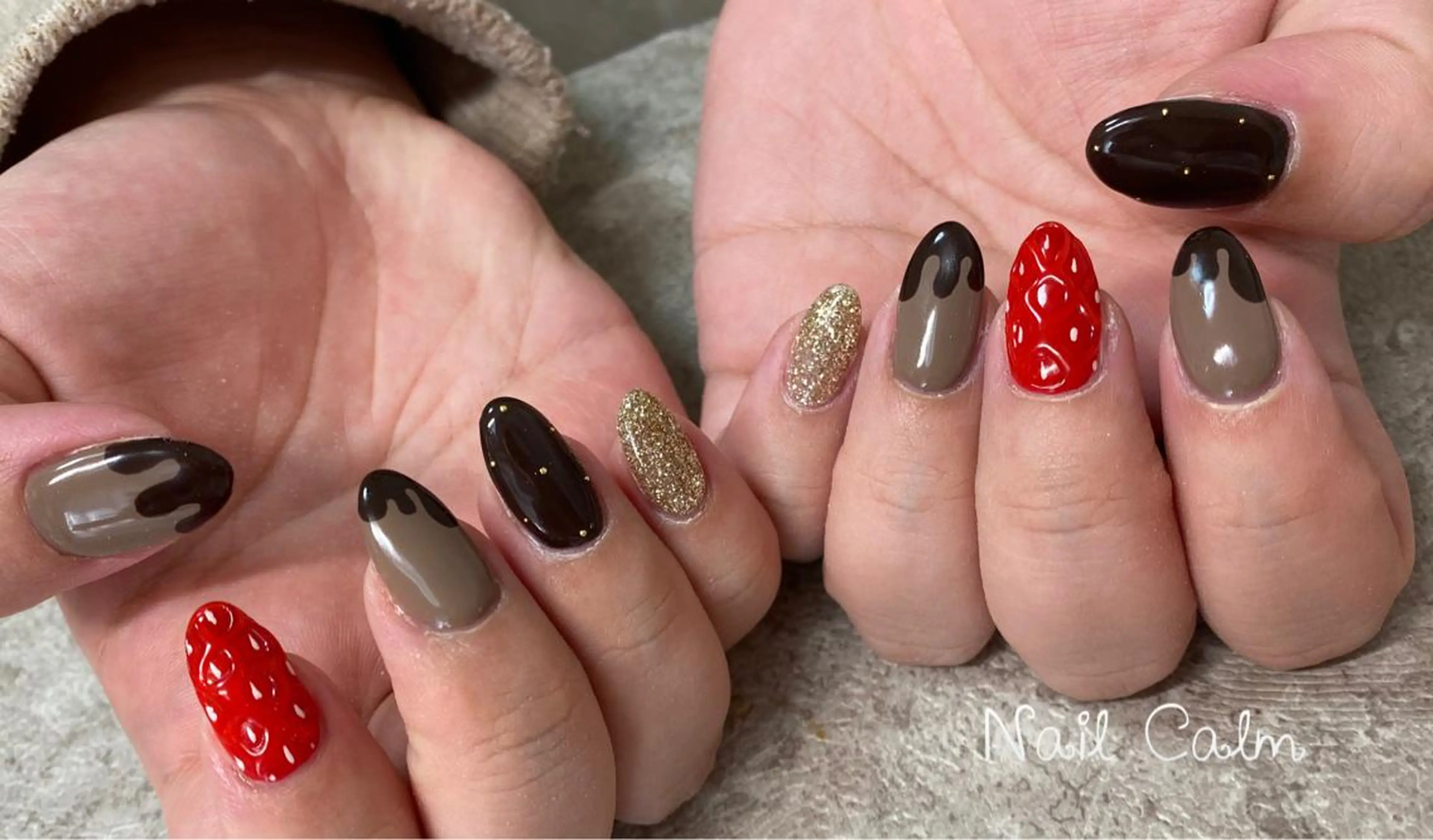 ネイル アートネイル ハンドネイル Nail Calm所属・プライベートサロン Calmのネイルデザイン
