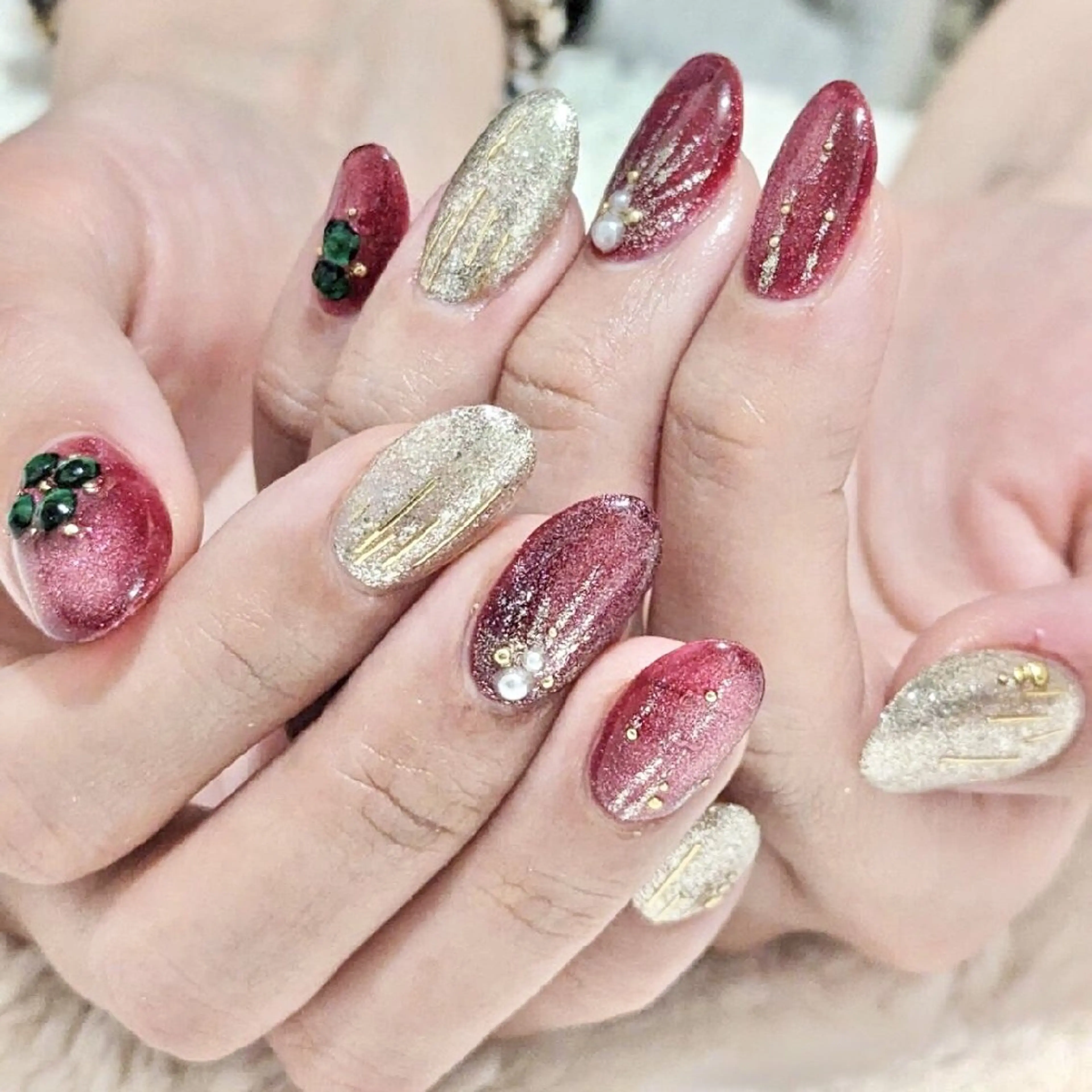 ネイル 持ち込み Beauty Salon VIBLISS 福岡店所属・VIBLISS福岡店 yurichanのネイルデザイン
